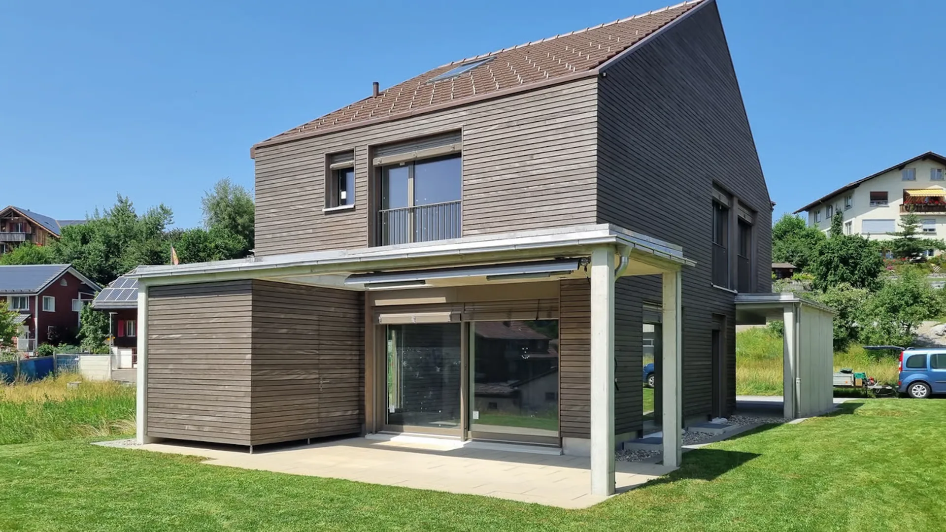 Freisehendes Einfamilienhaus - 4.5 Zimmer  -> Neubau