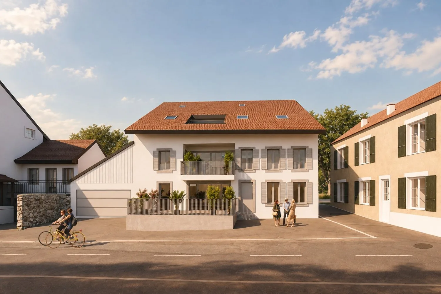 Wohnung mit 4.5 Zimmern und Terrasse
