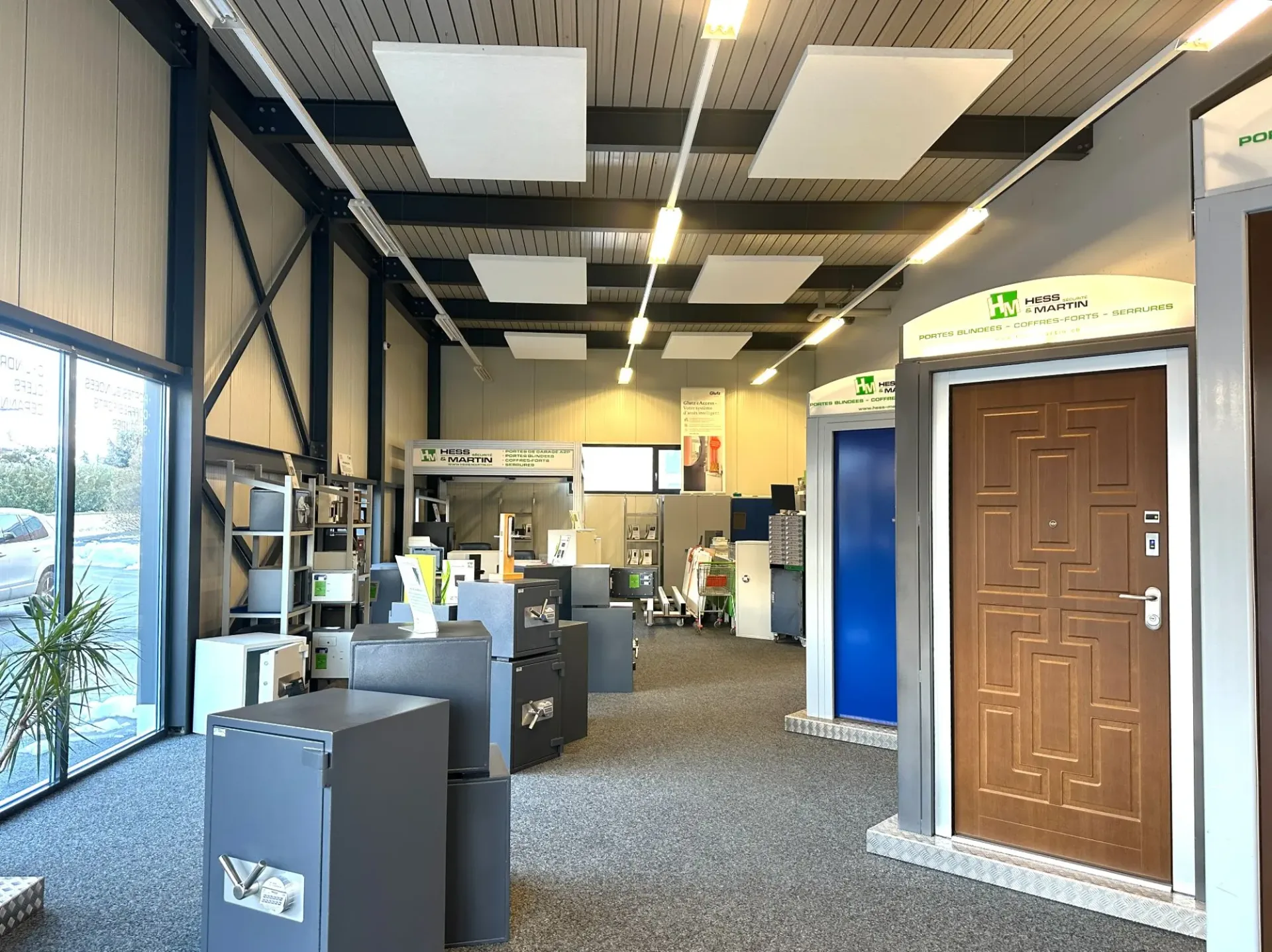 Modulares Gewerbehallen in Uvrier