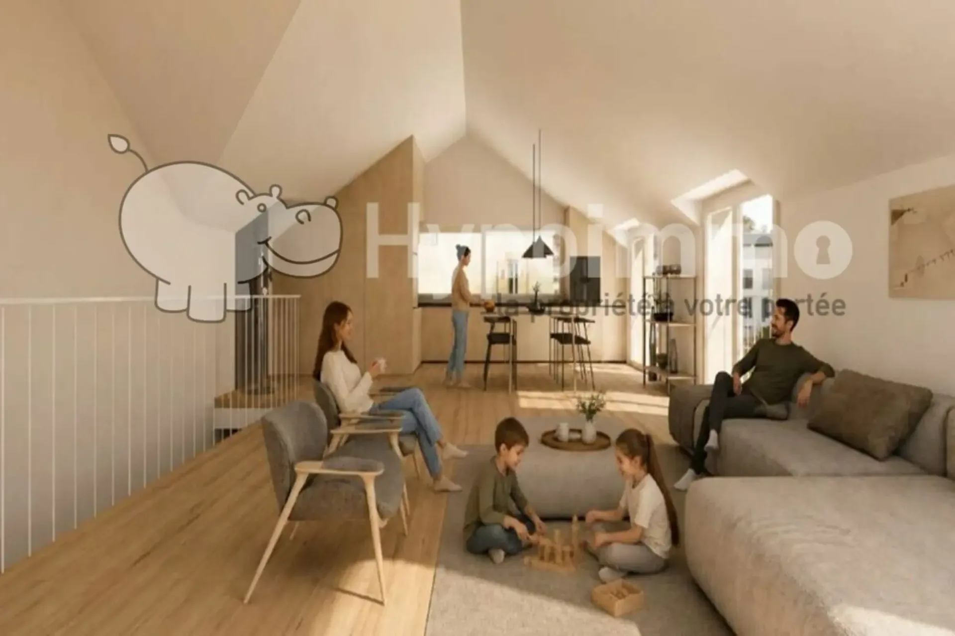 Die Carrels - Duplex-Wohnung 5.5 Zimmer Lot 9/J