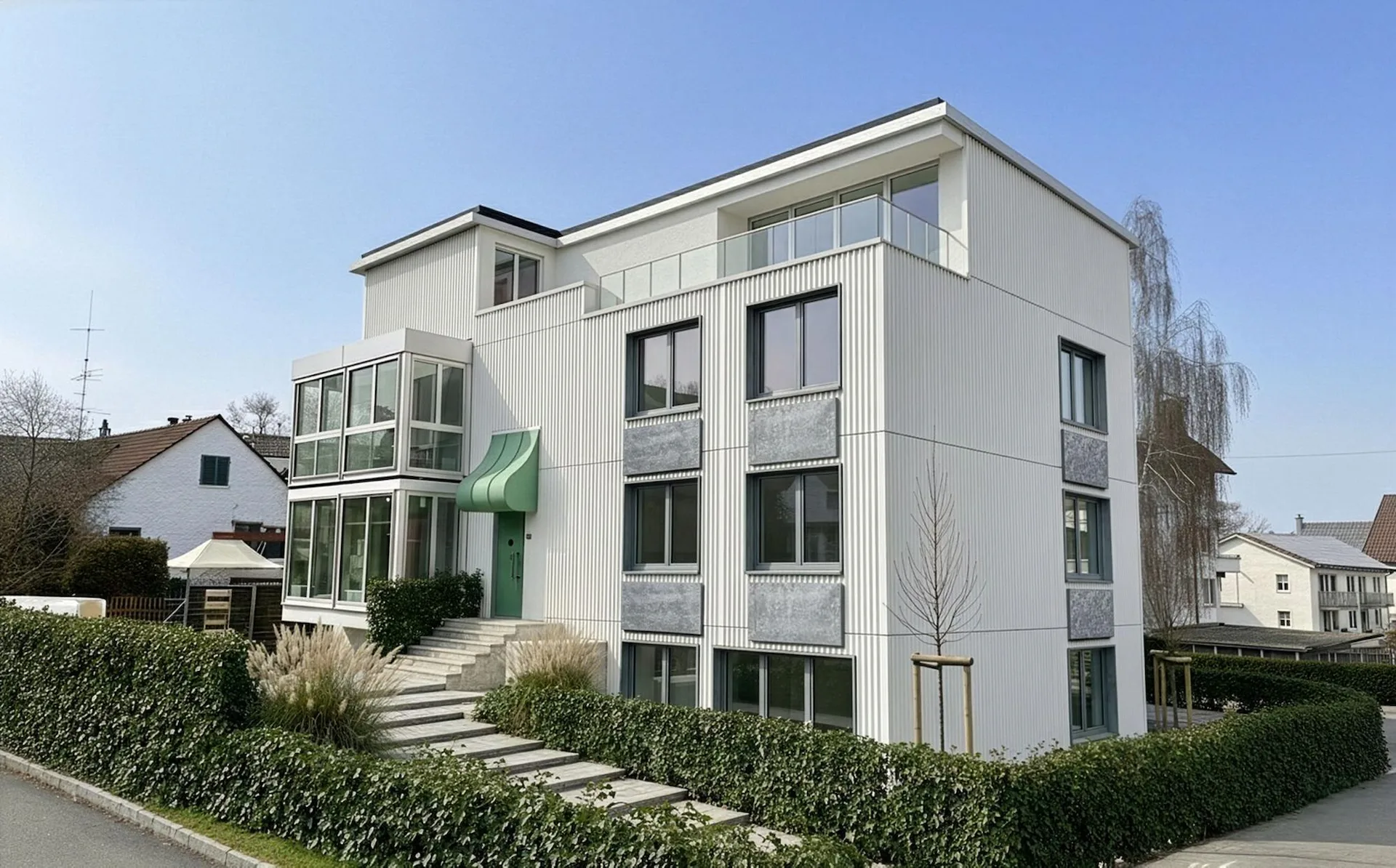 Exklusive 5.5-Zimmer-Attikawohnung mit Weitsicht  Erstvermietung per 01.06.2026