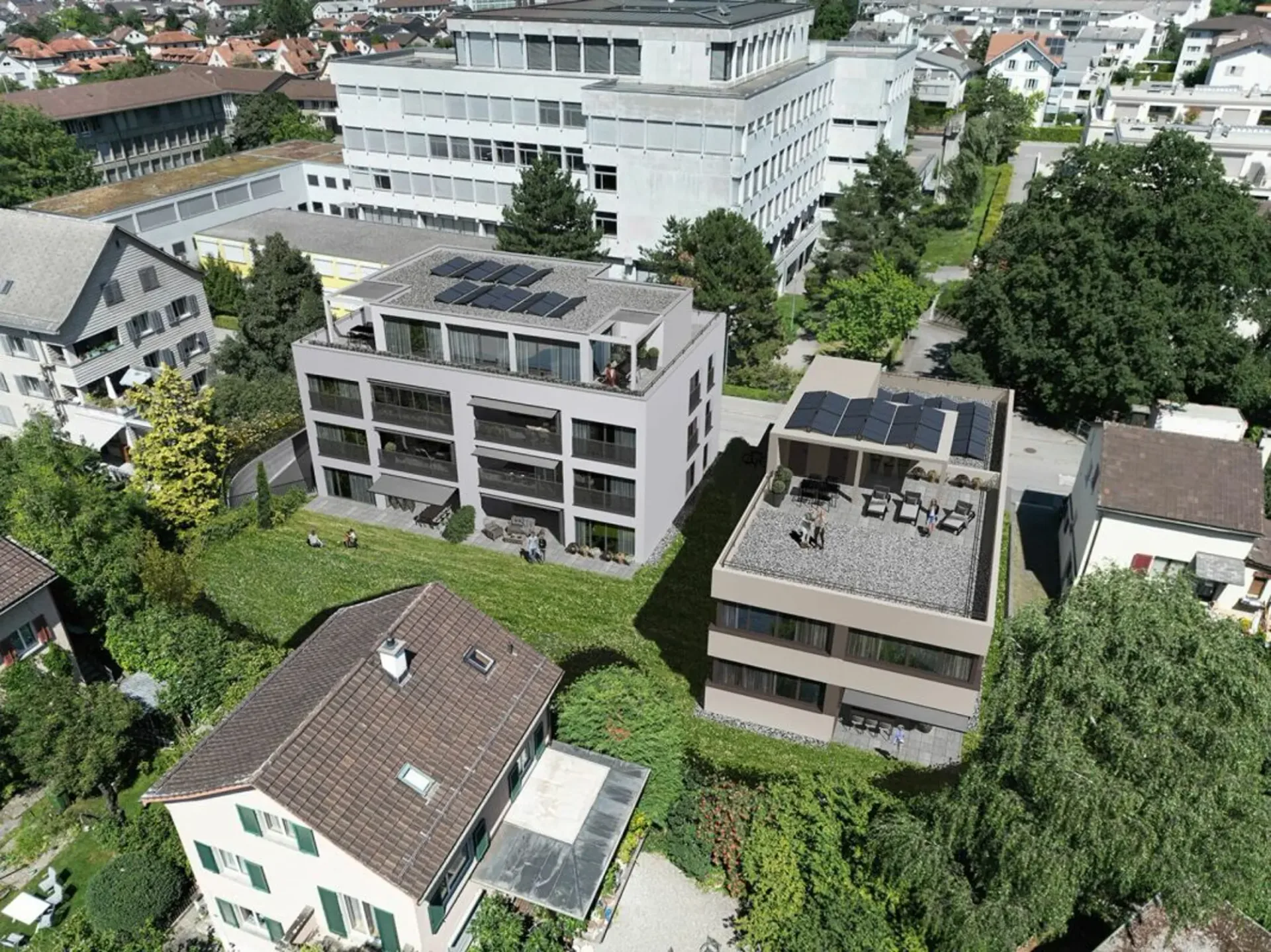 Neubau/Erstbezug: wunderschöne 3.5 Zimmerwohnung, zentral gelegen