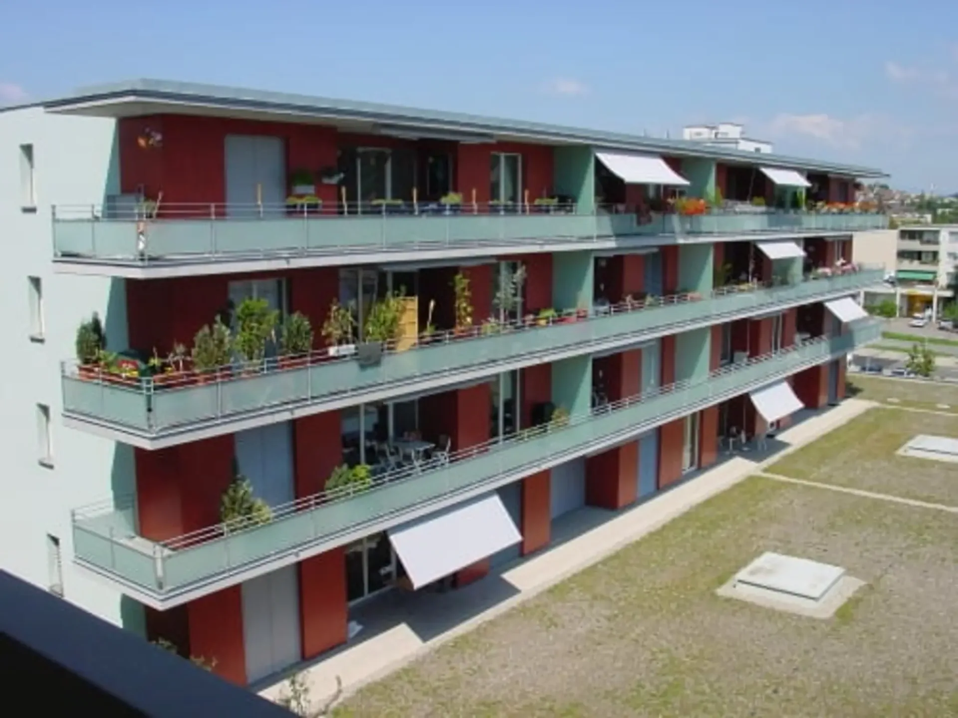 Im Dorfzentrum von Oberwil