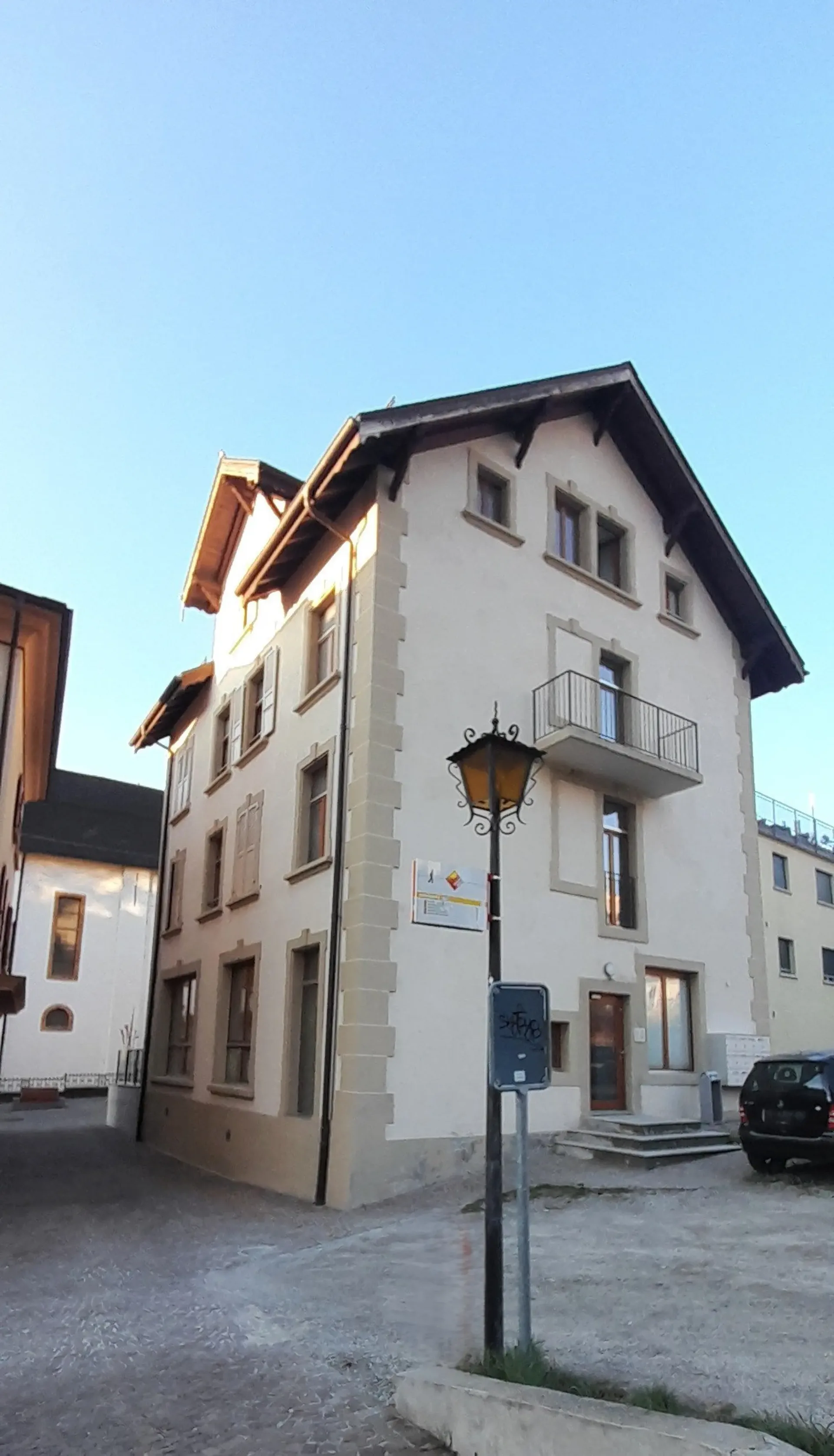 Zu vermieten, in der Rue du Bourg in Sierre, ein kleines Studio von 14 m2!
