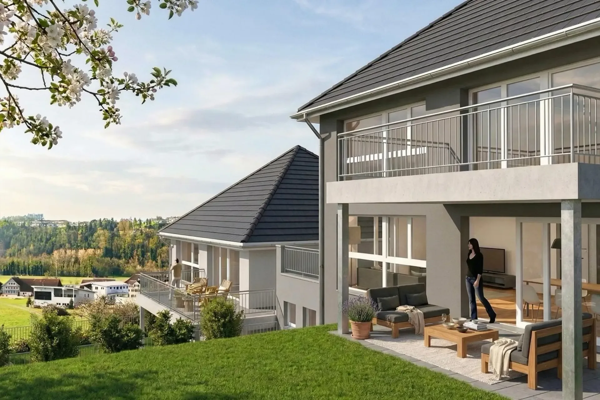Newly built single-family homes – House B