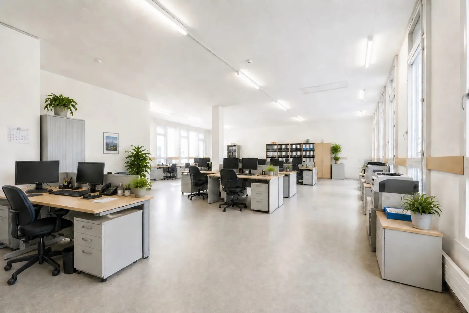 Versatile office, storage, or commercial space in top location in Heerbrugg