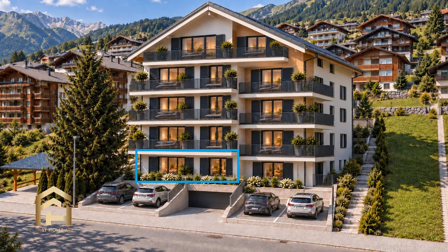 New building 3.5 rooms (89m2) Modern living in nature