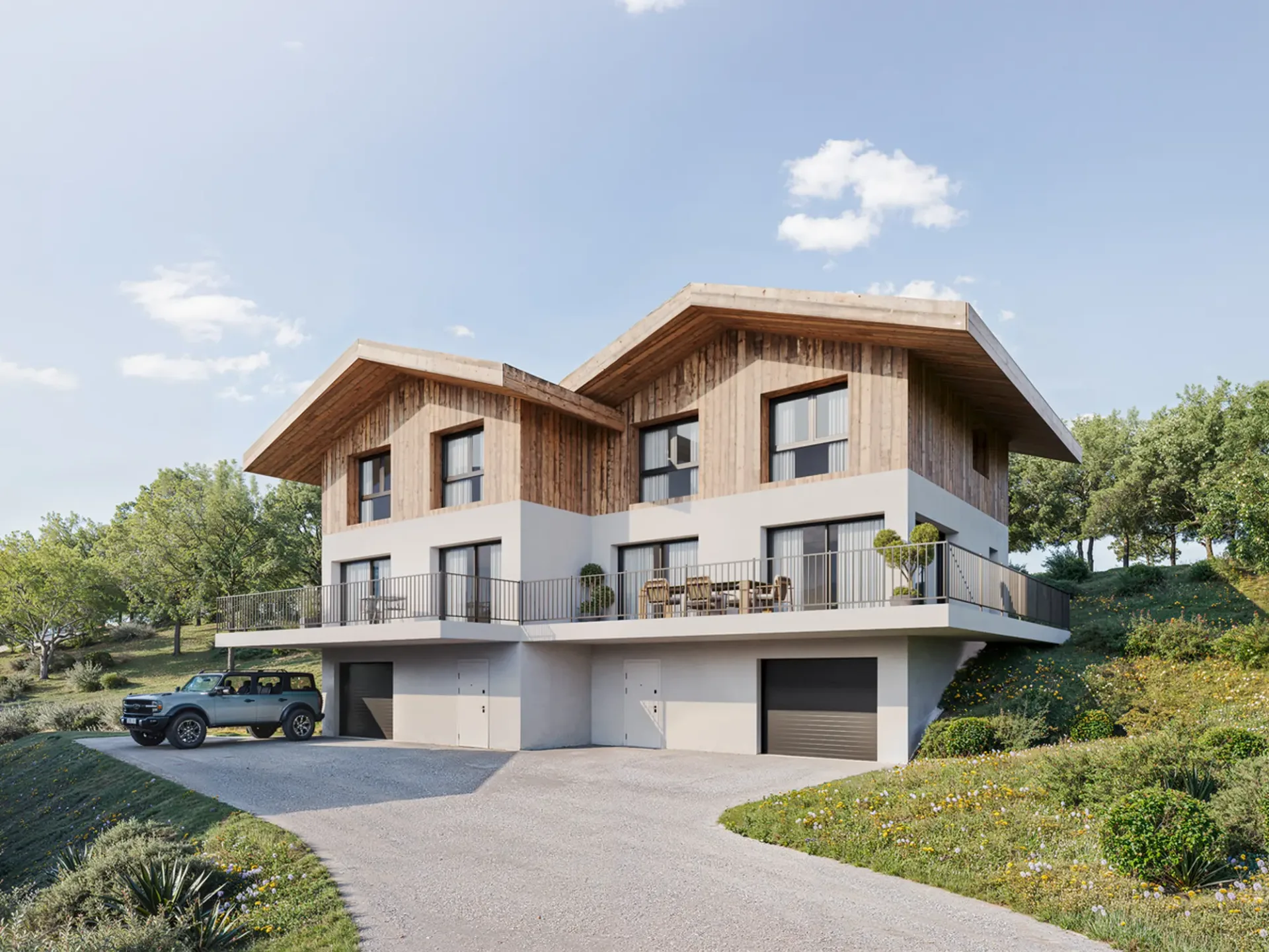 Un grand rêve à réaliser chalet mitoyen no 3 neuf résidence principale