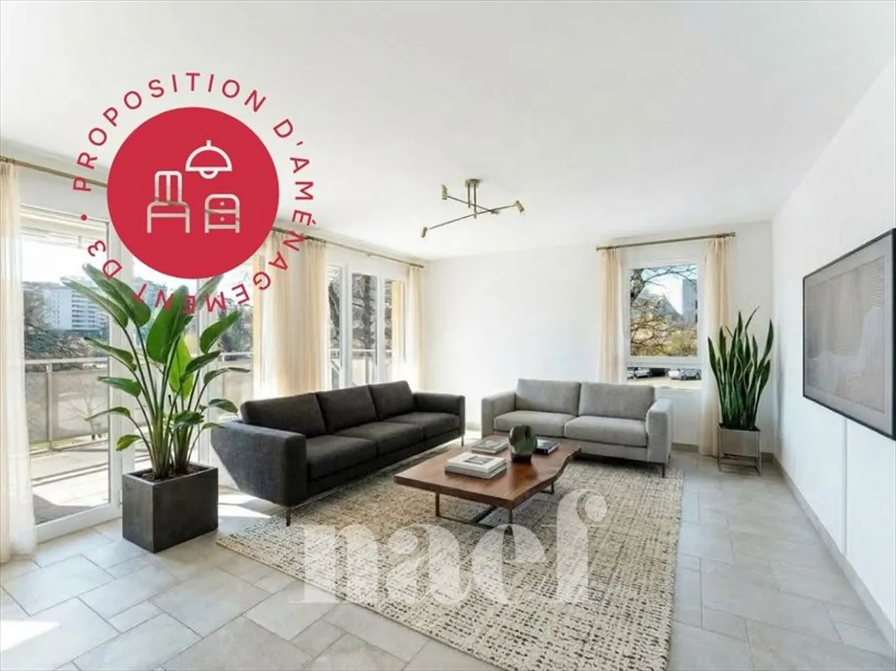 Wohnung mit 4.5 Zimmern im 2. Stock mit Balkon zu verkaufen in Freiburg