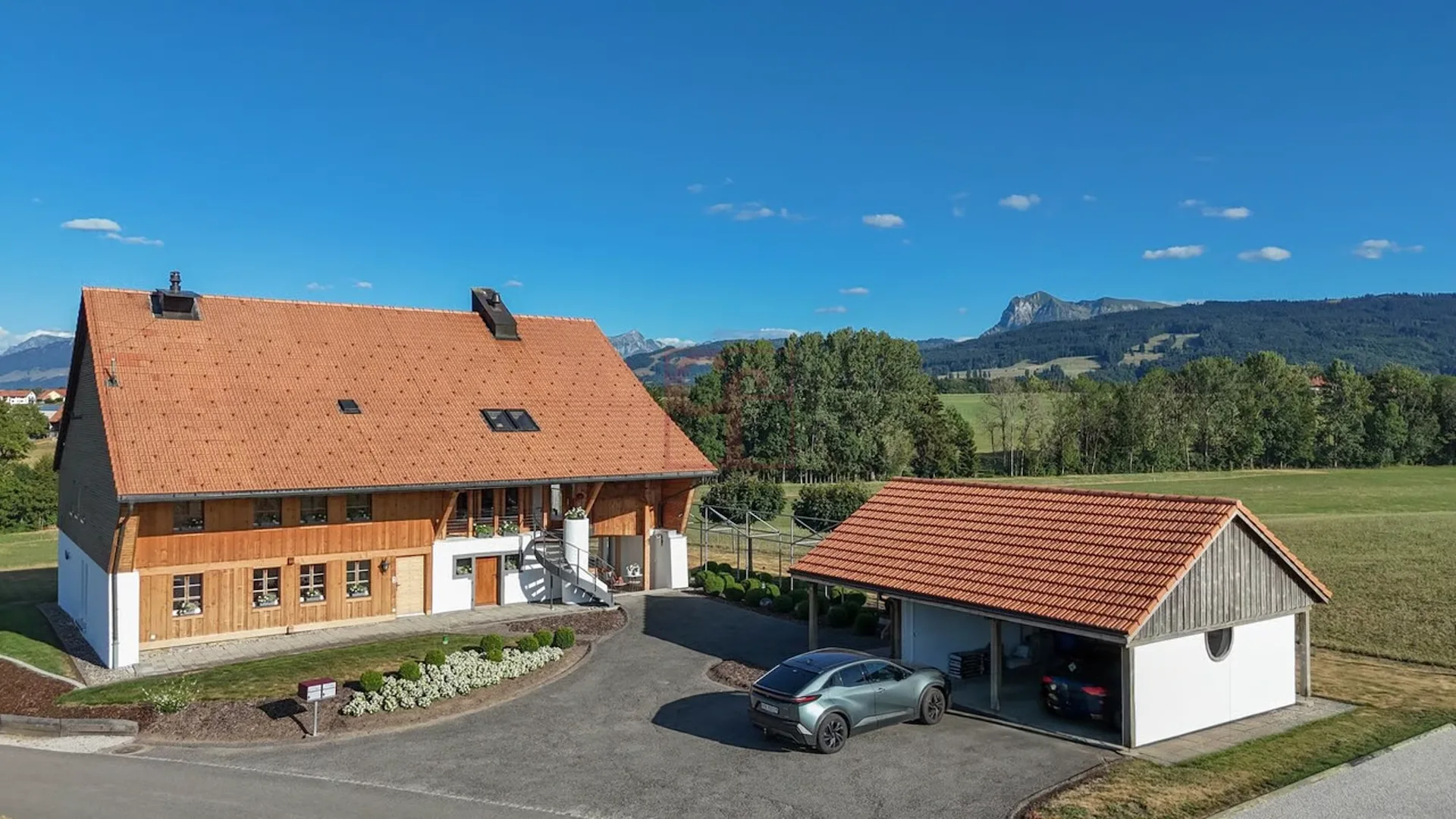 Prächtiges renoviertes Bauernhaus, 20 Minuten von der Riviera und 15 Minuten von Bulle entfernt