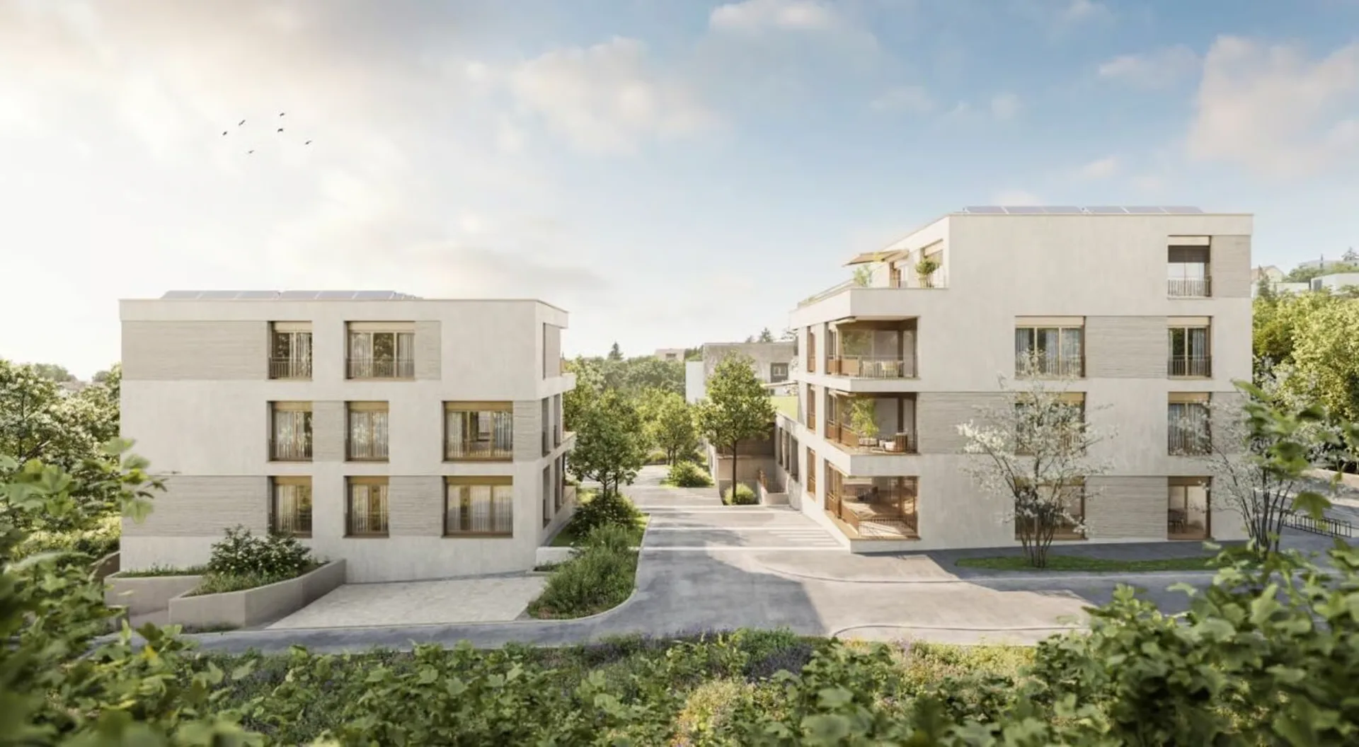 Erstbezug - Moderne 2.5 Zimmer-Wohnung im "Horizont Küttigen" mit Einstellplatz