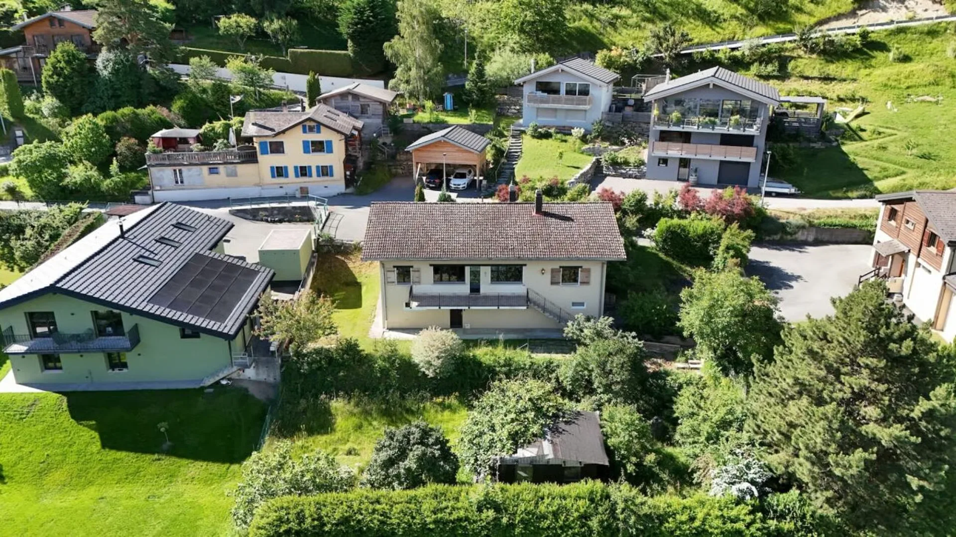 Einfamilienhaus 6 Zimmer 1/2 mit Werkstatt und außergewöhnlicher Aussicht in Chemin Dessous