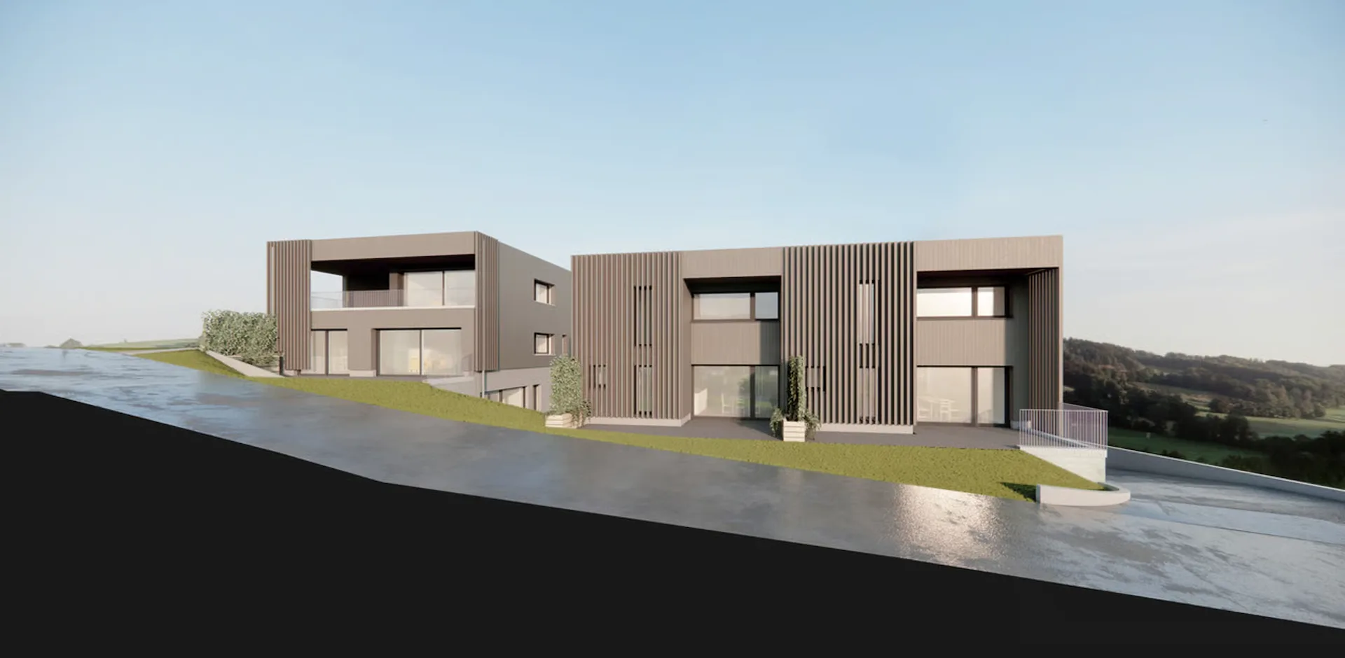 St-Aubin, in vendita, villa a schiera di 148 m2, terreno di 375 m2