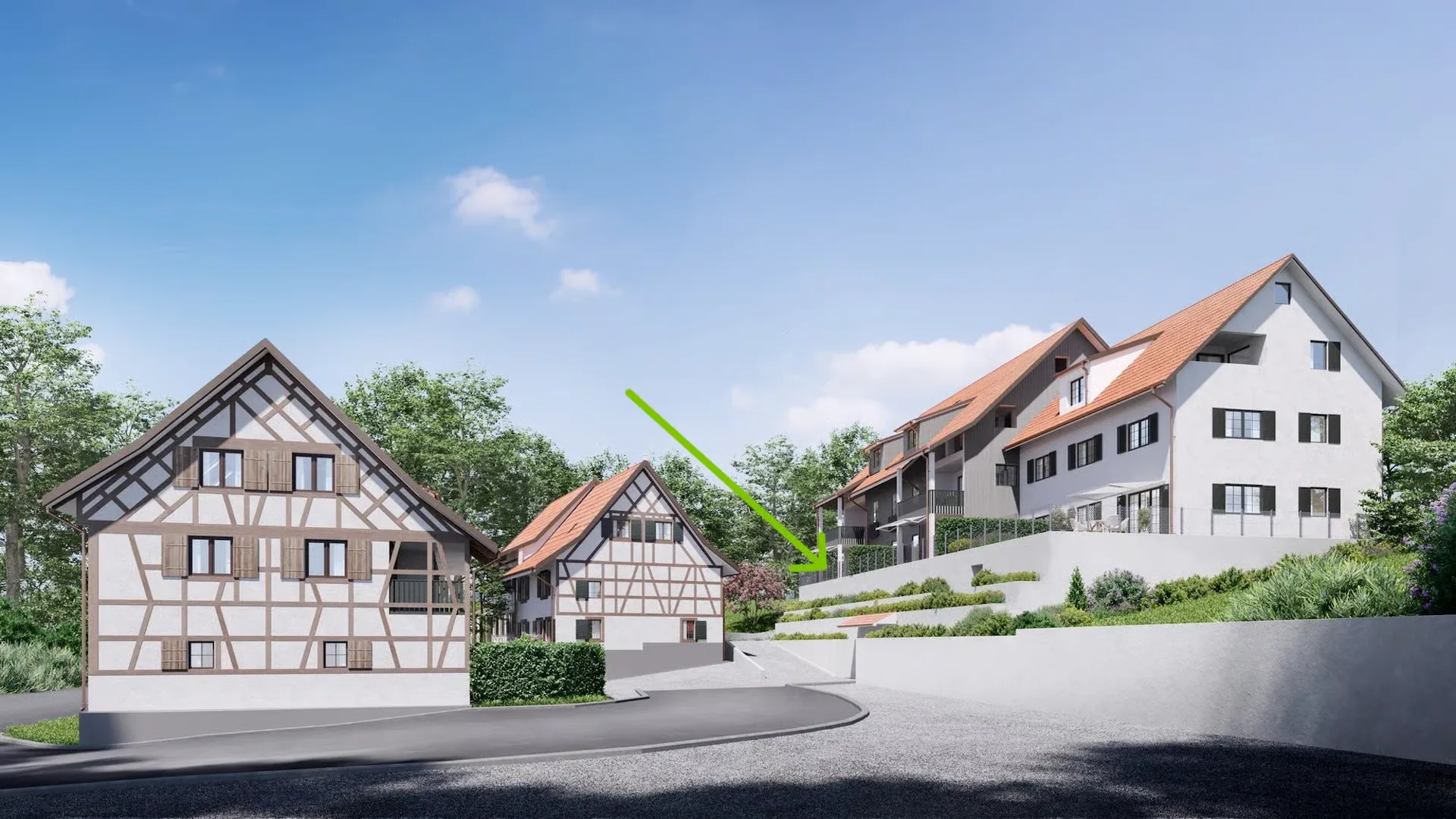 Neue 4.5-Zimmer Wohnung EG Bezug Februar 2027!