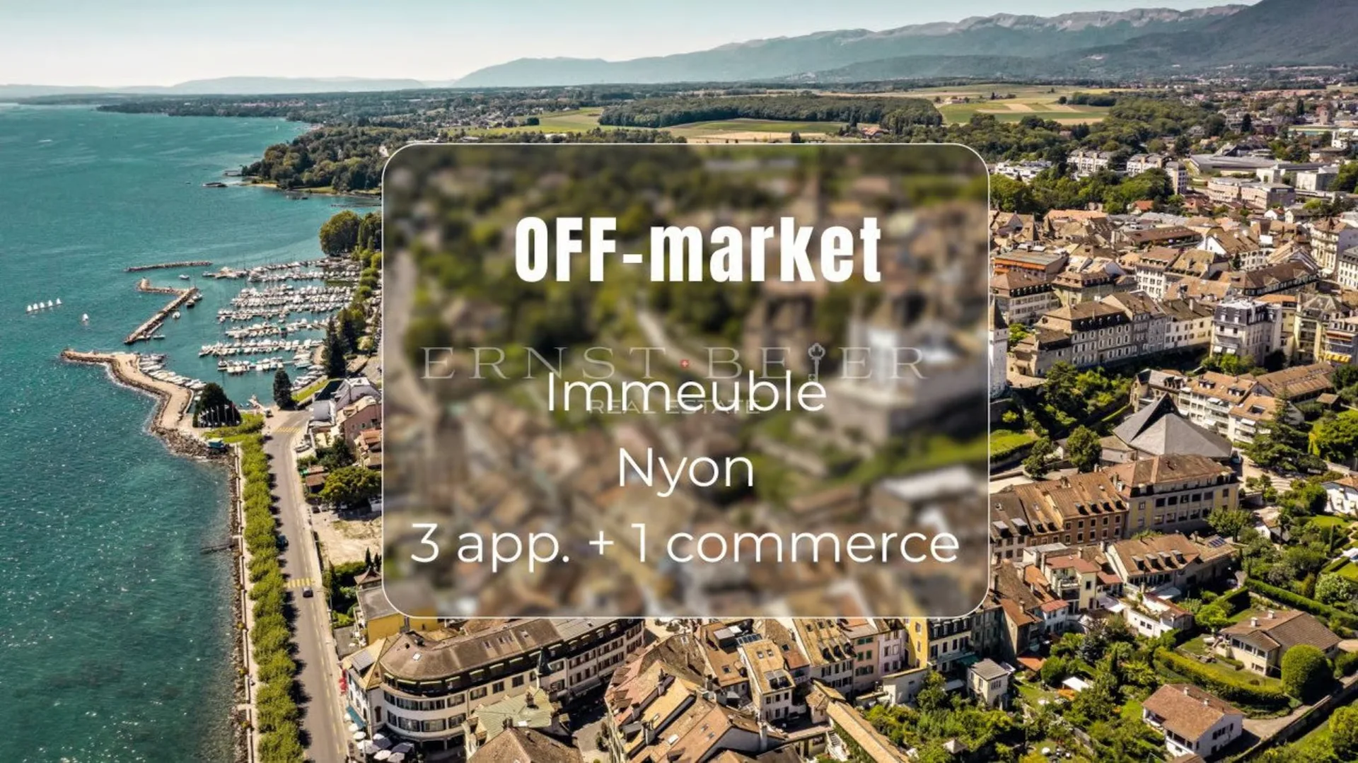 Rental Income Building - Nyon