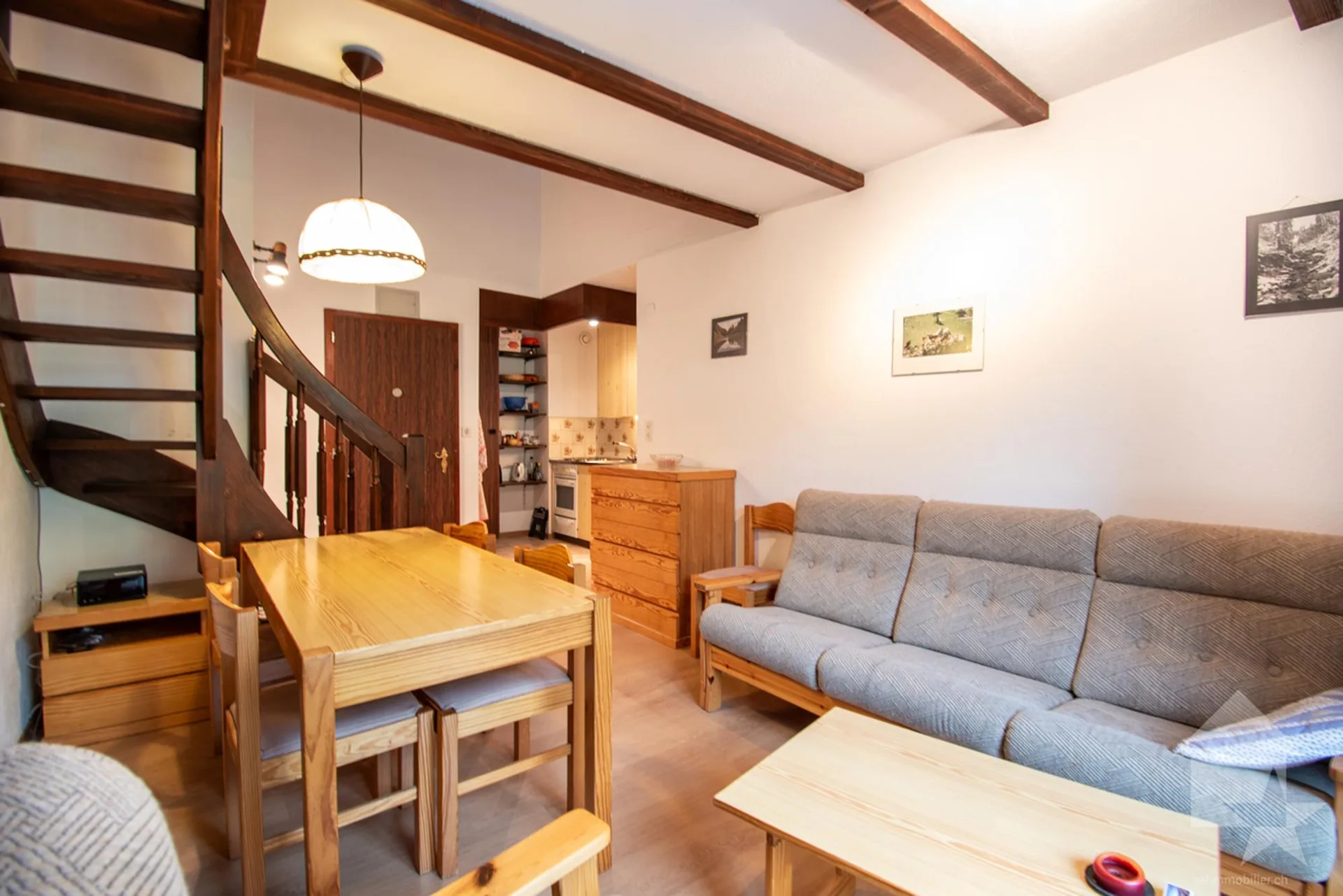 Torgon, Duplex mit 3.5 Zimmern im Gebäude Le Cleuset