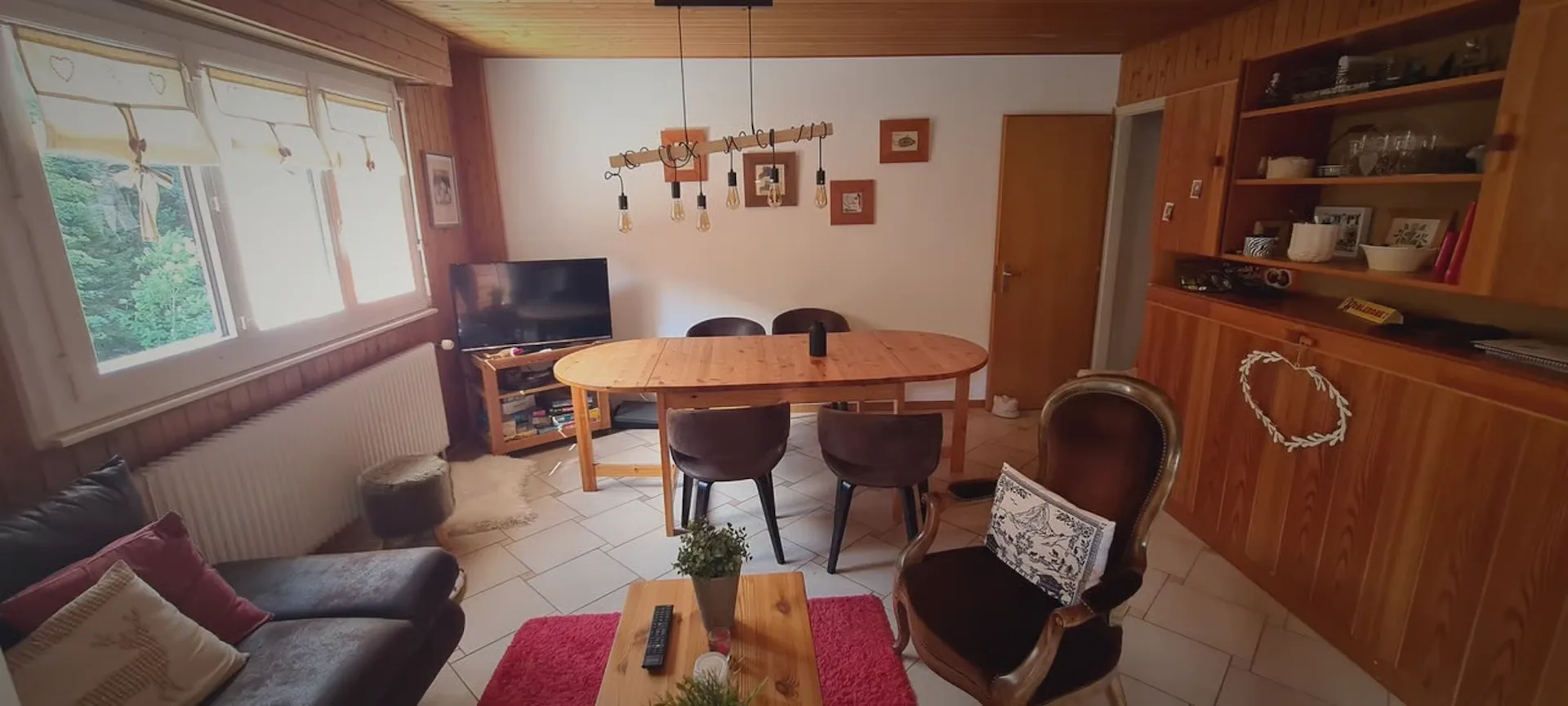 Ein 63 m2 Appartement in Morgins + 9 m2 Balkon + 4 m2 Keller