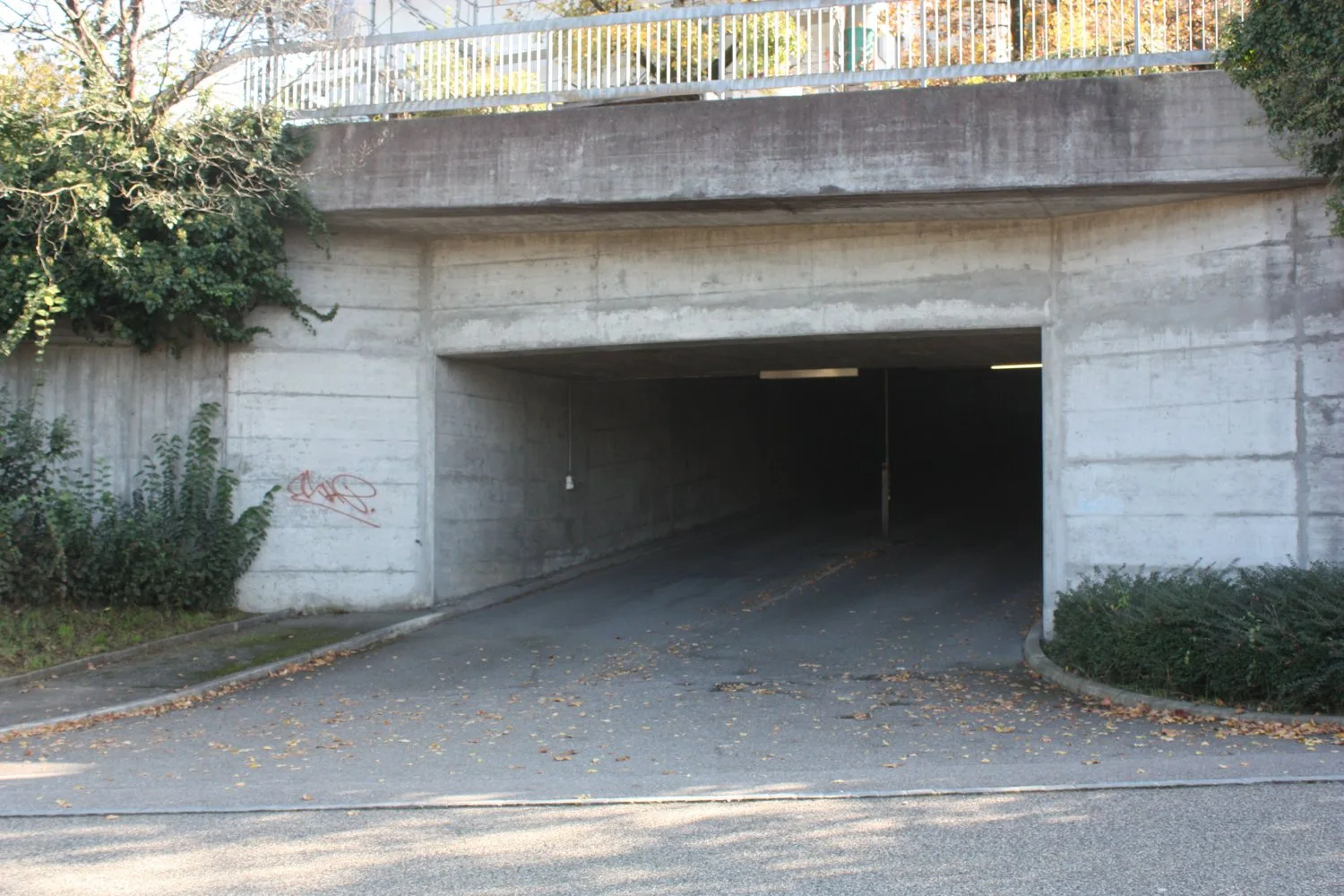 Parking space in the hall