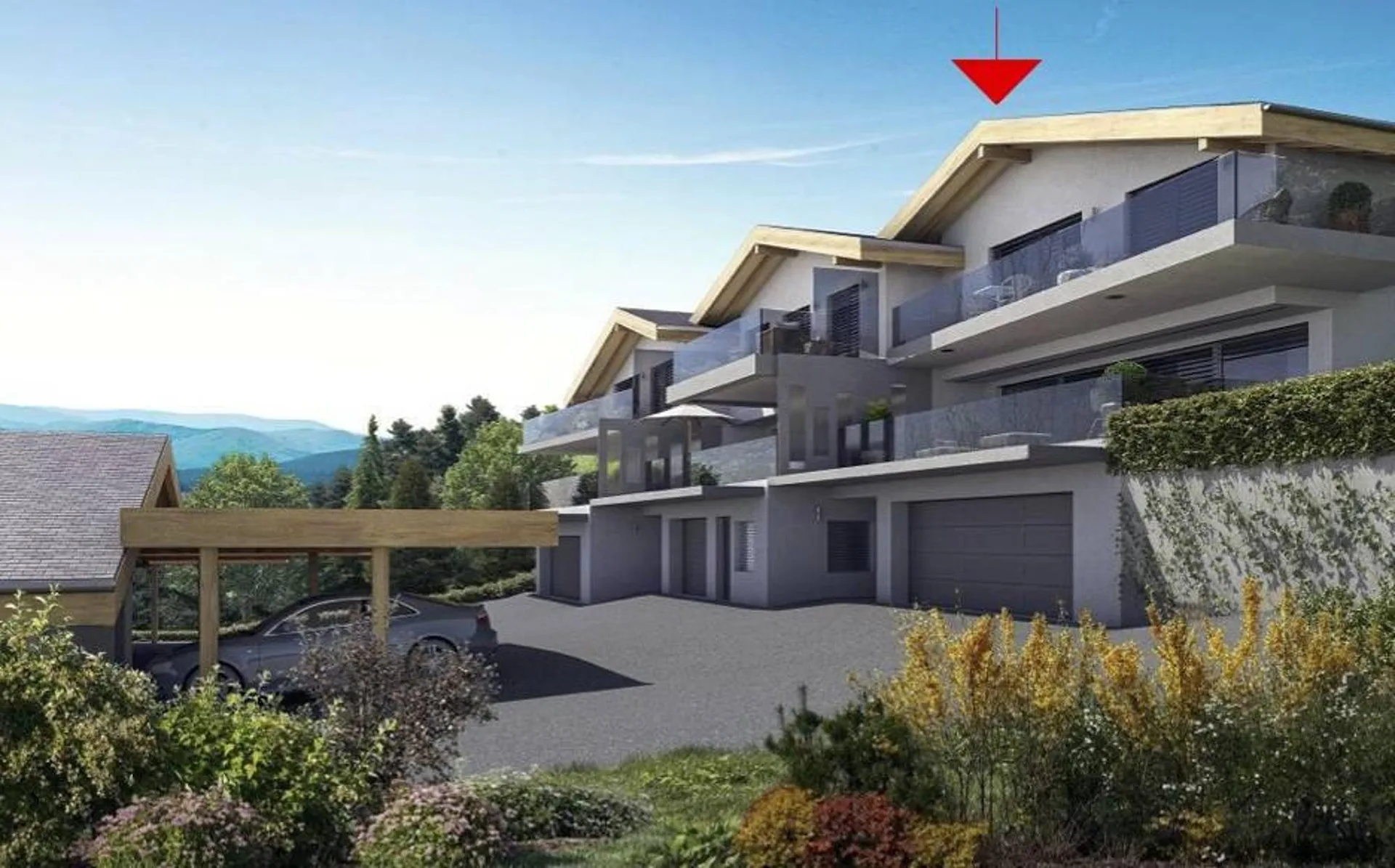 Villa B contiguë 4.5 pièces à Vex