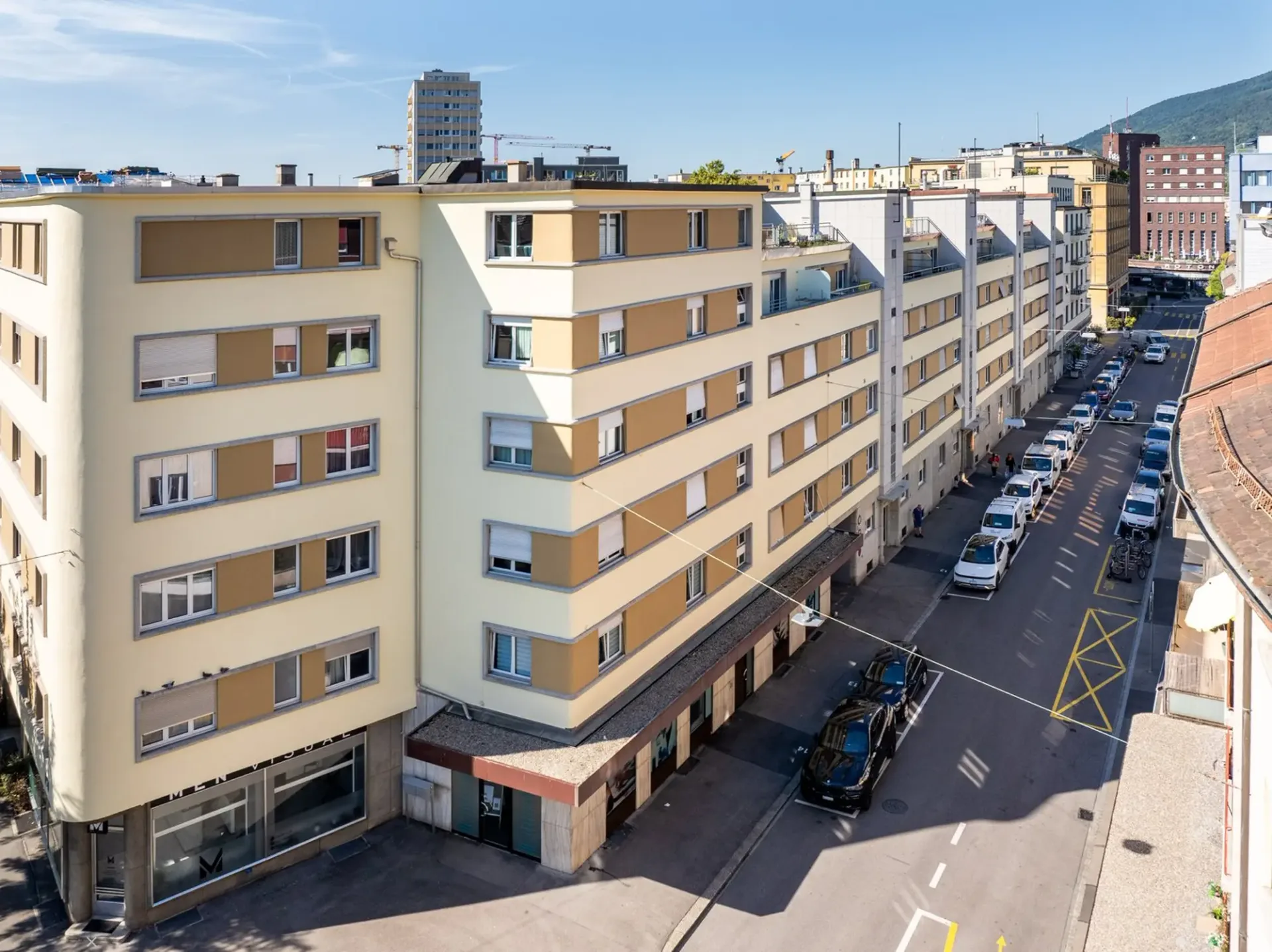 Zwischen Hauptbahnhof und Kongresshaus/Hallenbad