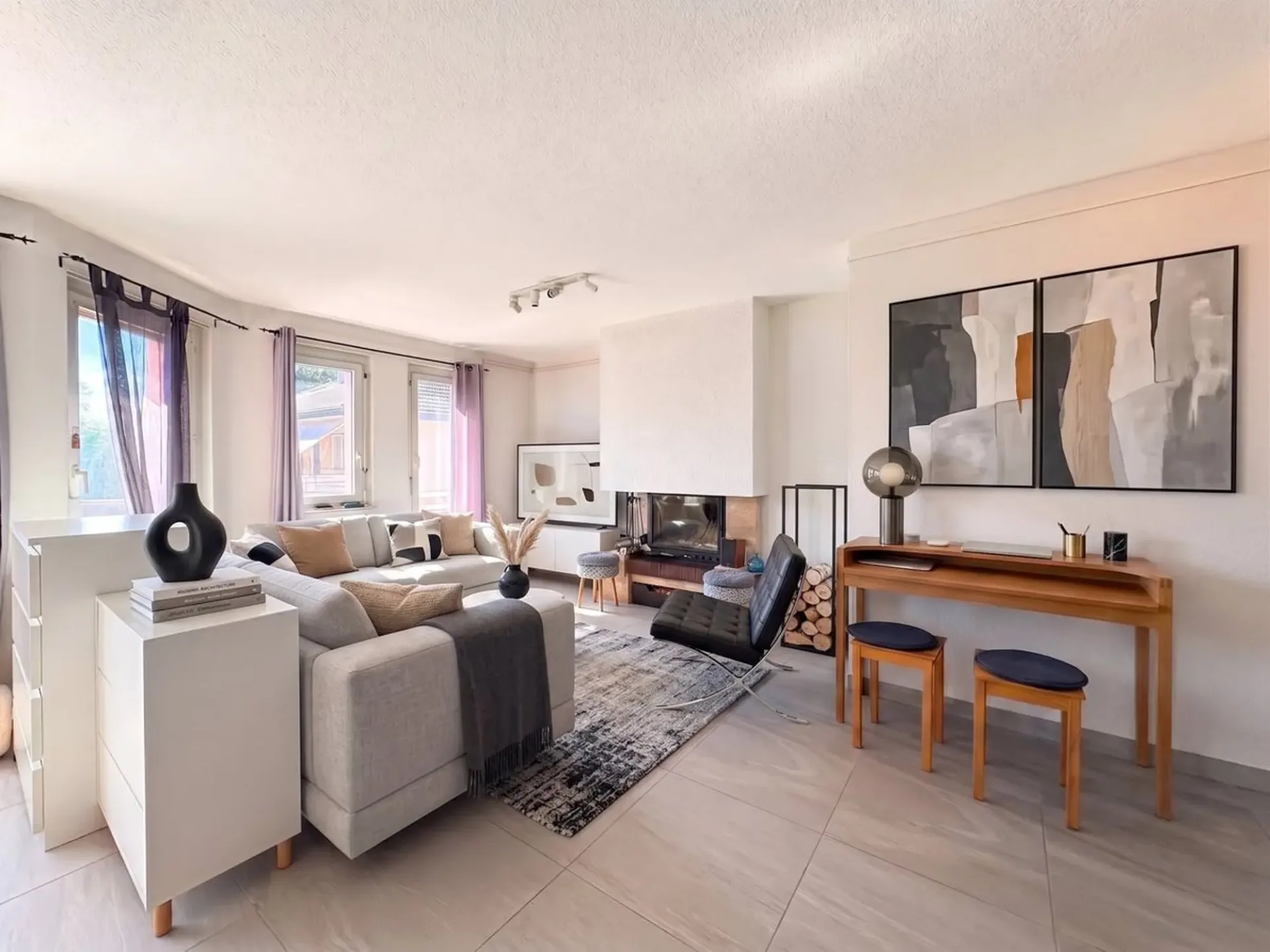 Wohnung mit 4,5 Zimmern zu verkaufen in Morges - 124 m2, mit Kamin und Balkon!
