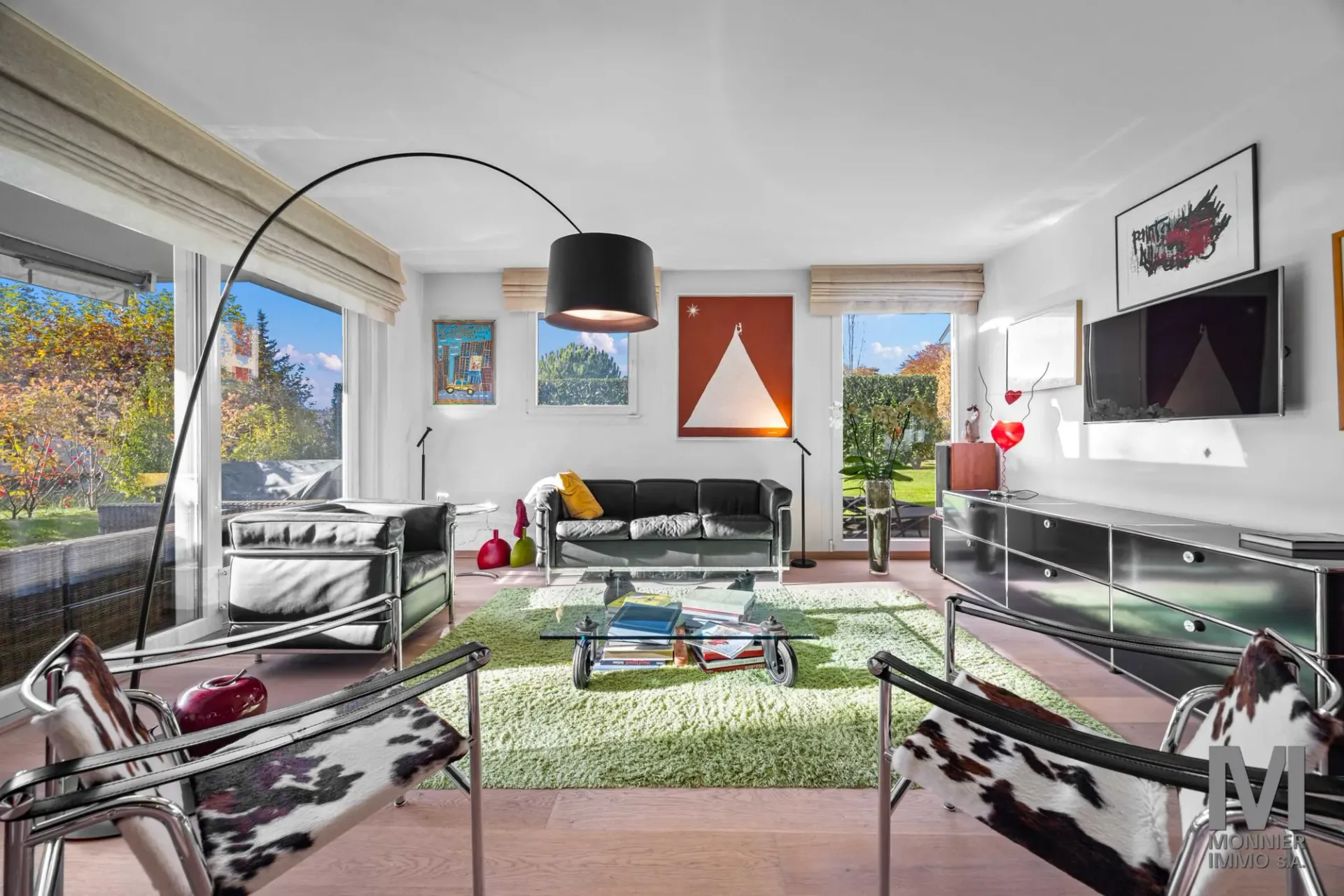 Magnifiziertes Duplex mit 7,5 Zimmern, Terrasse und eigenem Garten in Pully