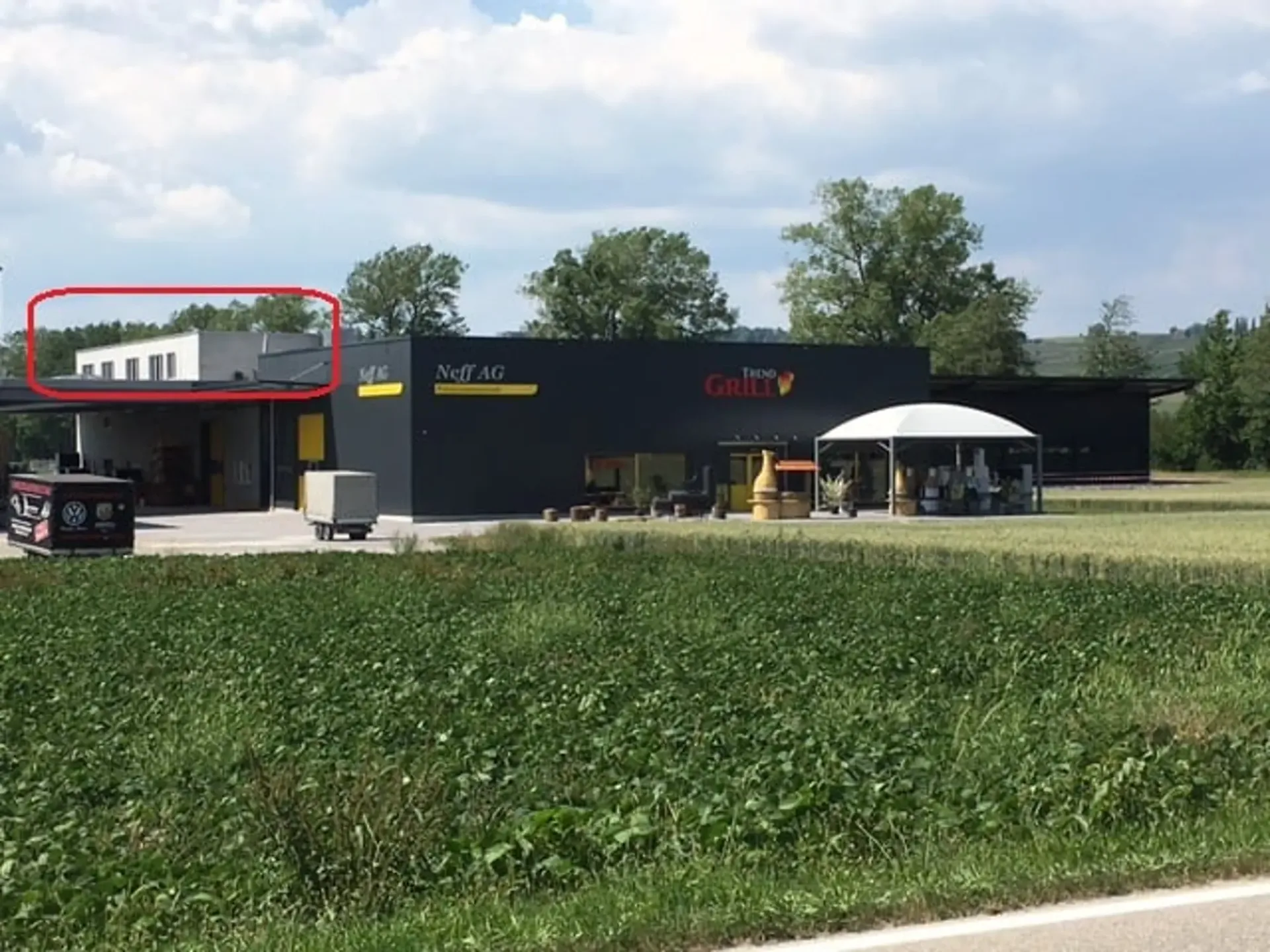 Modernes 105 m² Büro mit grossem Balkon in Ellikon an der Thur