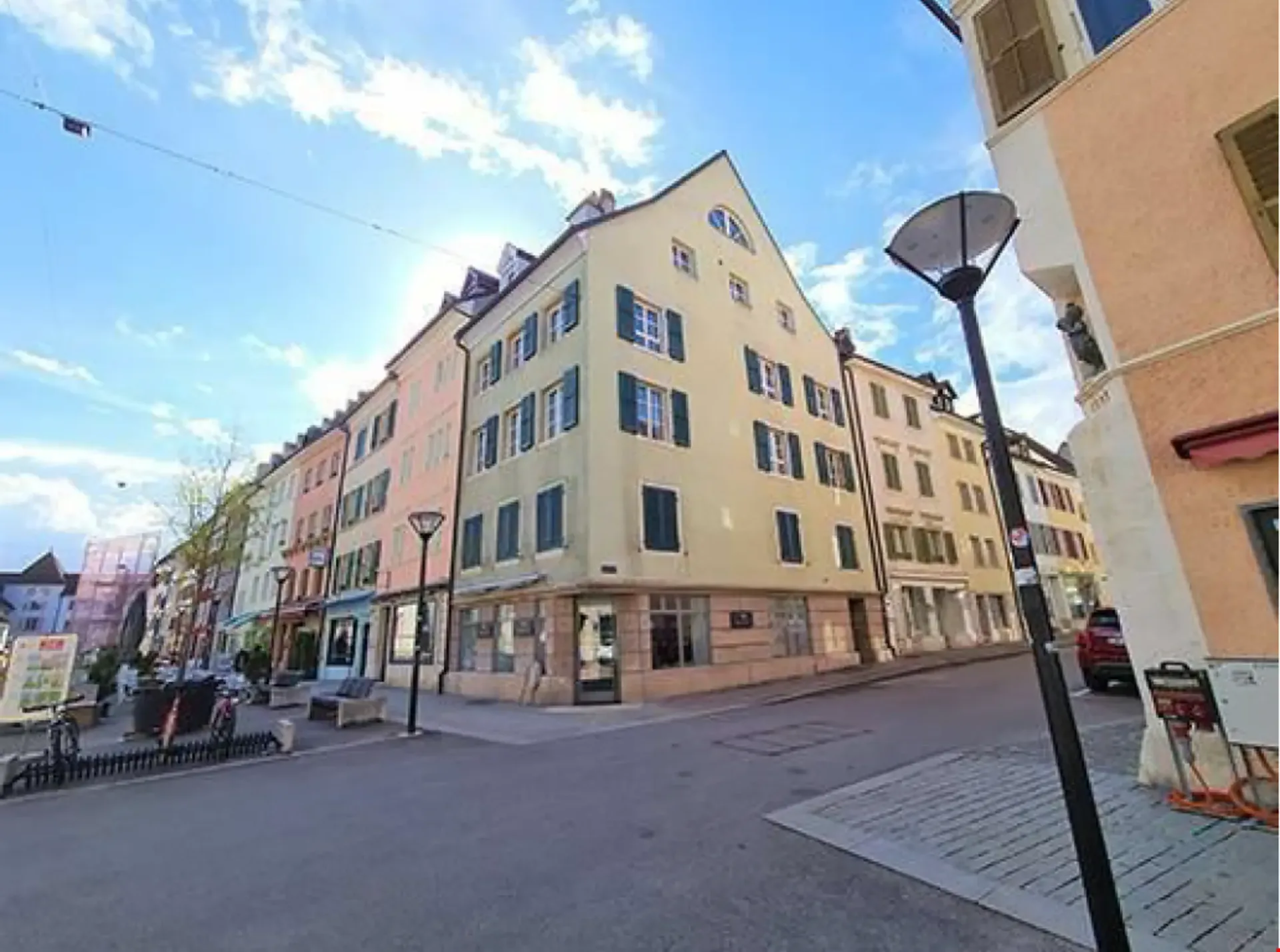 Boutique in der 23. Juni-Straße in Delémont