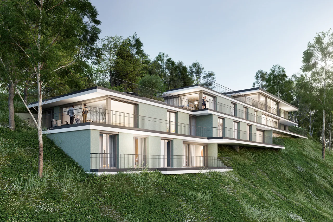 Exklusives Neubauprojekt Rääbe in Laufen - Wohnung 2