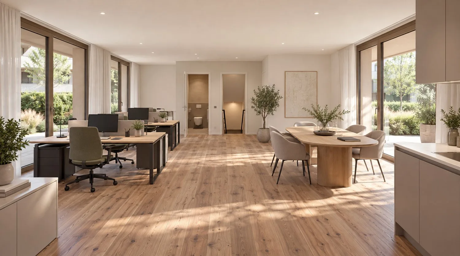 Espace commercial au rez-de-chaussée – Nouveau bâtiment sur la Seetalstrasse à Schafisheim