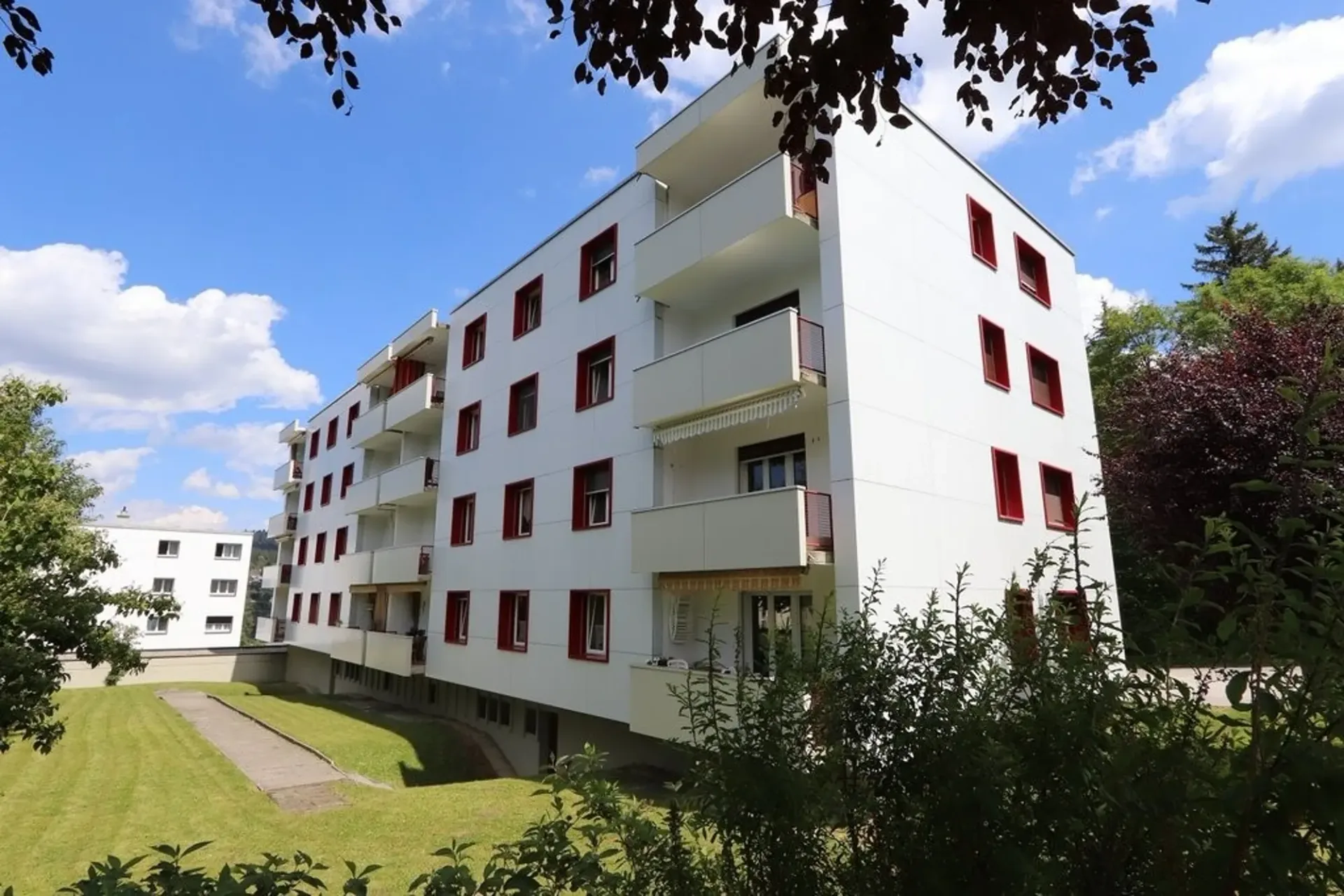 Wohnung in einer ruhigen und grünen Gegend