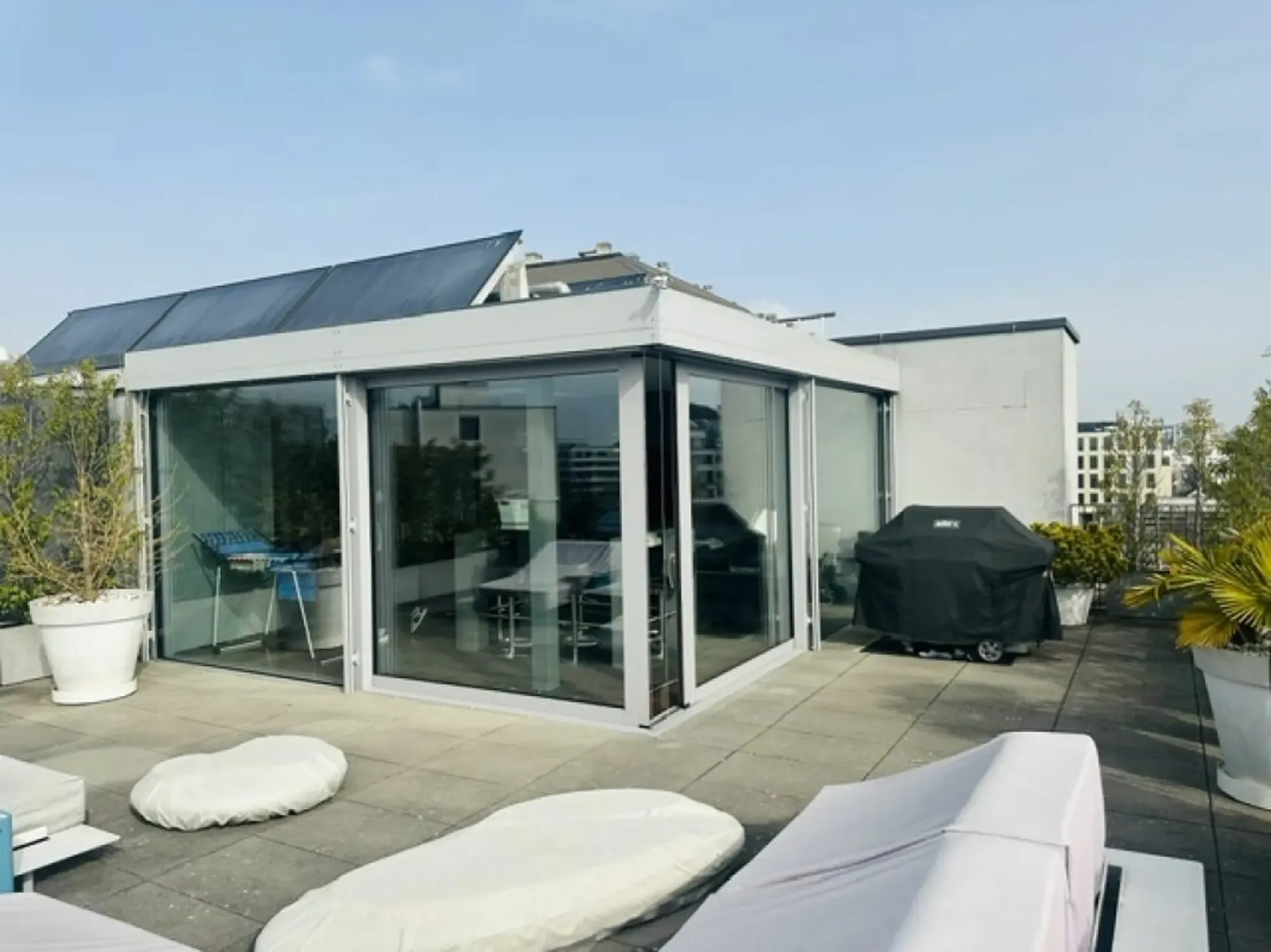 Dreistöckiges Loft im Dachgeschoss