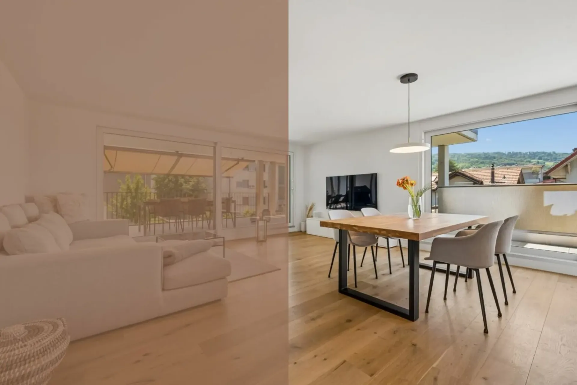 Moderne 3.5-Zimmer-Terrassenwohnung in Belp BE