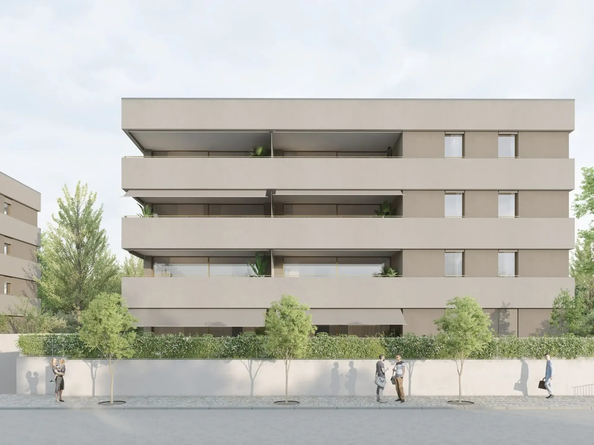 Neueste 2.5-Zimmer-Wohnung mit großer Terrasse