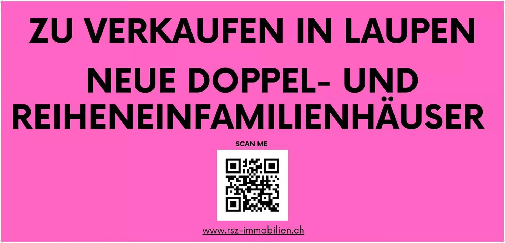 Neubau Reiheneinfamilienhaus an bester Lage in Laupen BE – nachhaltig & familienfreundlich