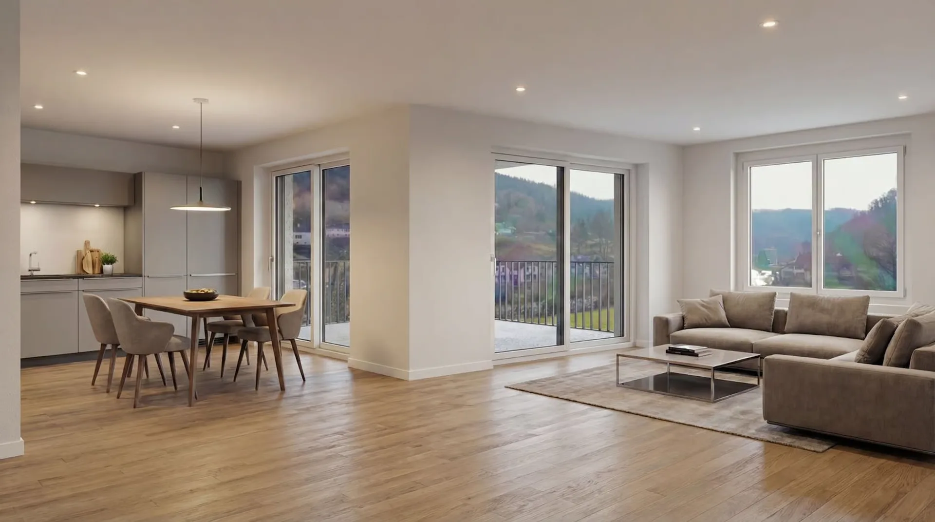 Appartement neuf, labellisé Minergie-P, de 4.5 pièces à St-Ursanne (n° 2.1)