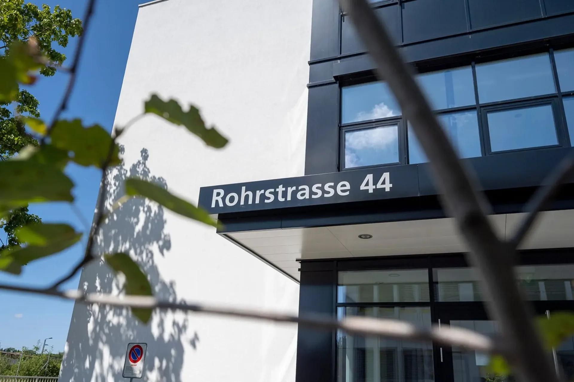 Büro und Lagerräume im Erdgeschoss