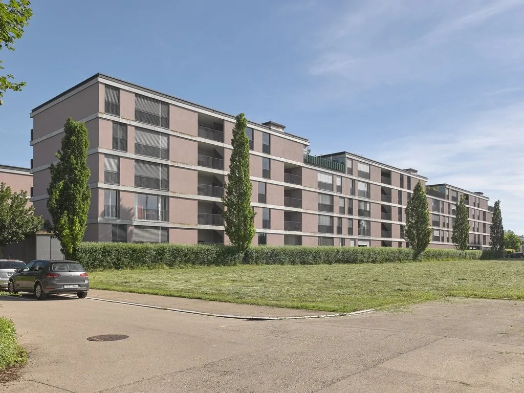 Moderne Wohnsiedlung an urbaner Zentrumslage