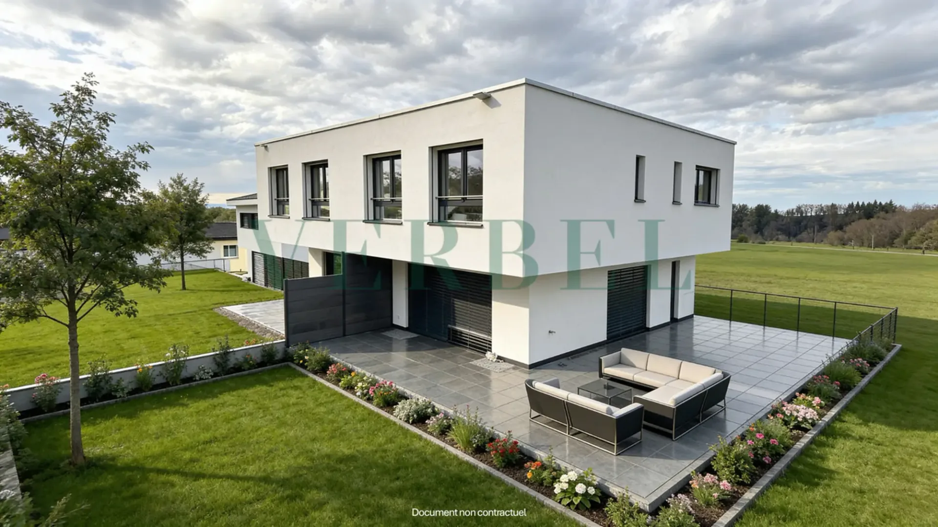 PROJET-NEU: Doppelveillen mit 5.5 Zimmern in St-Sylvestre