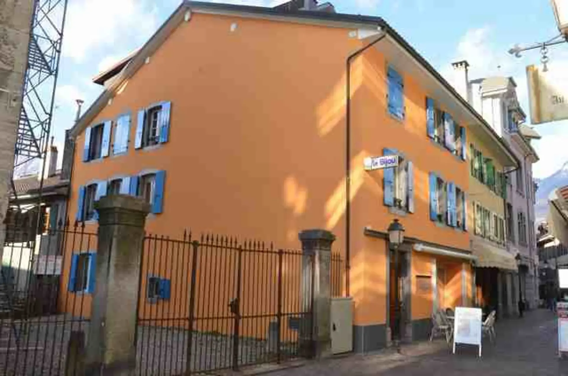 Oberirdische Fläche im Stadtzentrum