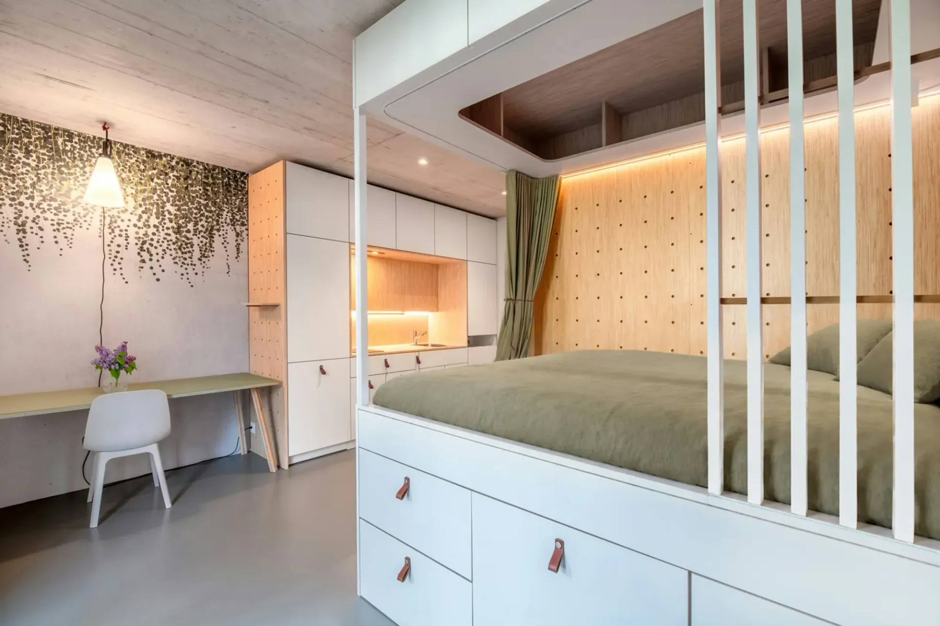 Appartement moderne et meublé d'une pièce à Winterthur