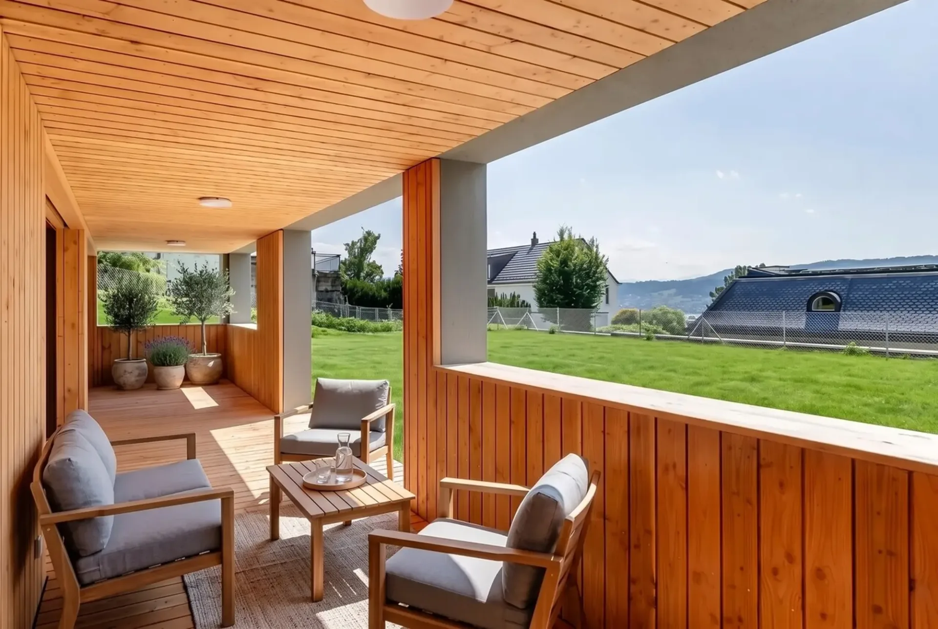 Modern living comfort with exclusive garden paradise