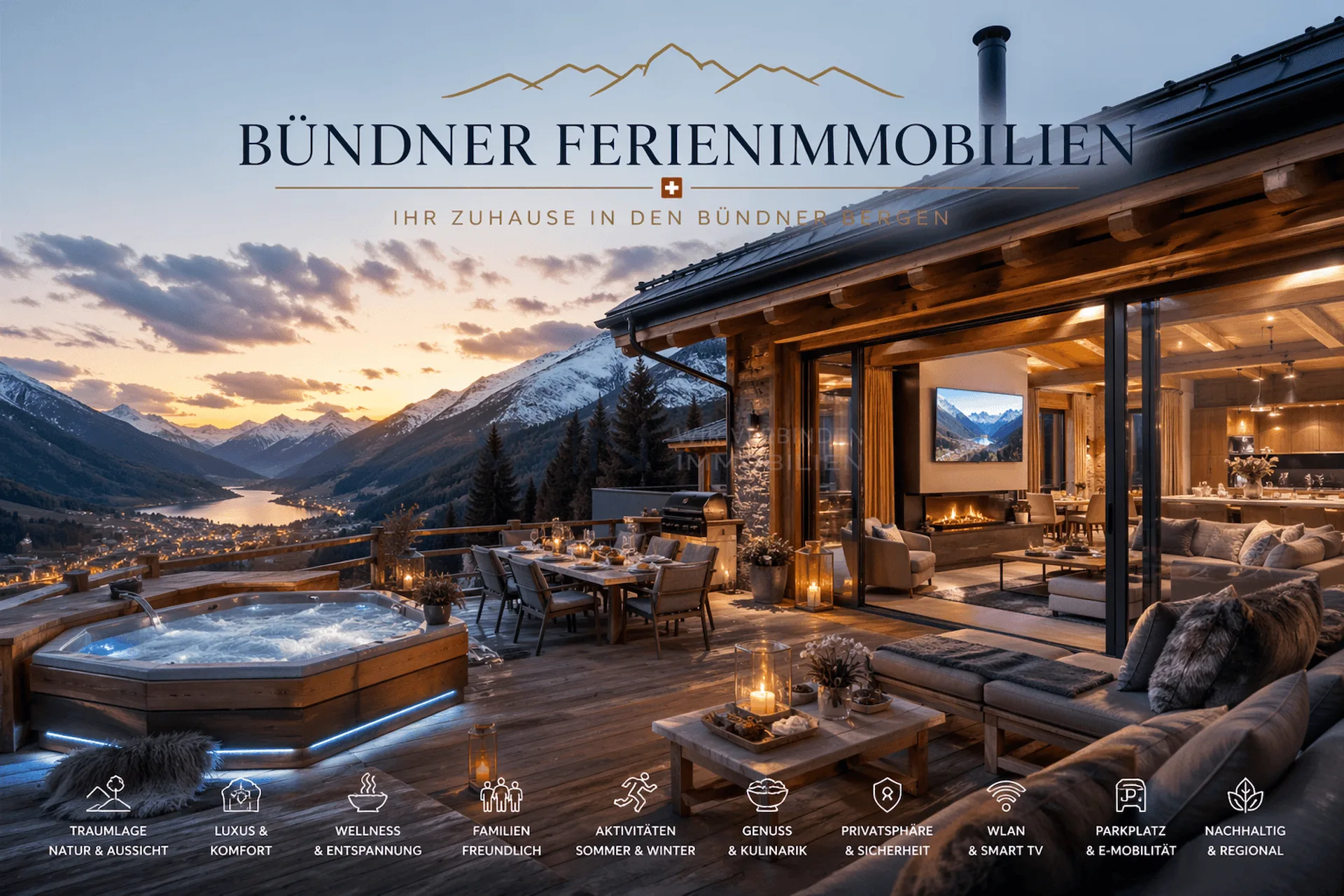 Ihr Logenplatz in den Bündner Alpen.