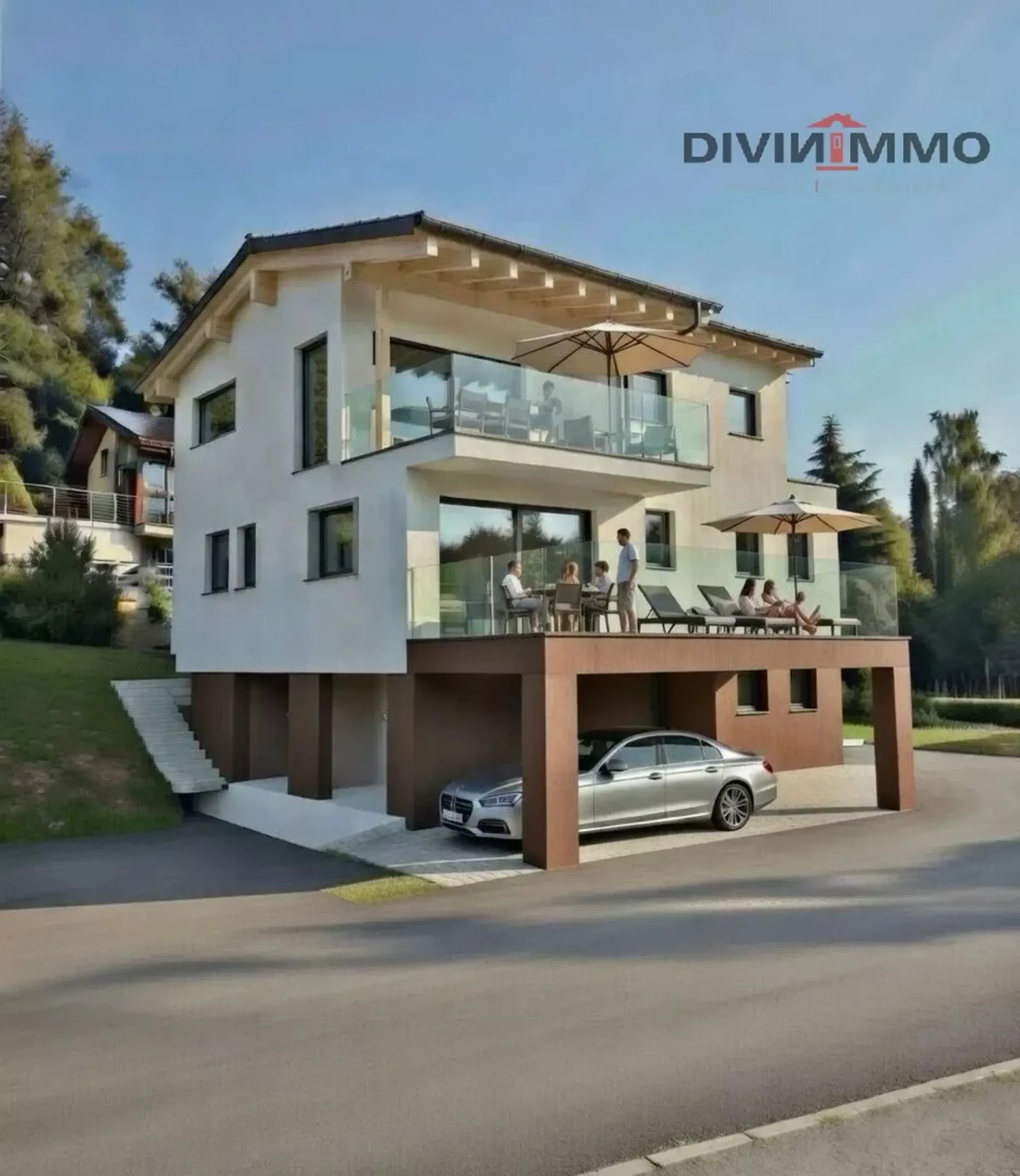 Schönes Appartement in einem kleinen Gebäude