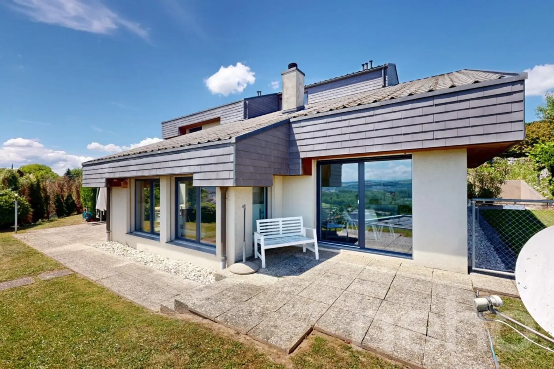 Magnifique villa individuelle avec vue panoramique sur le lac