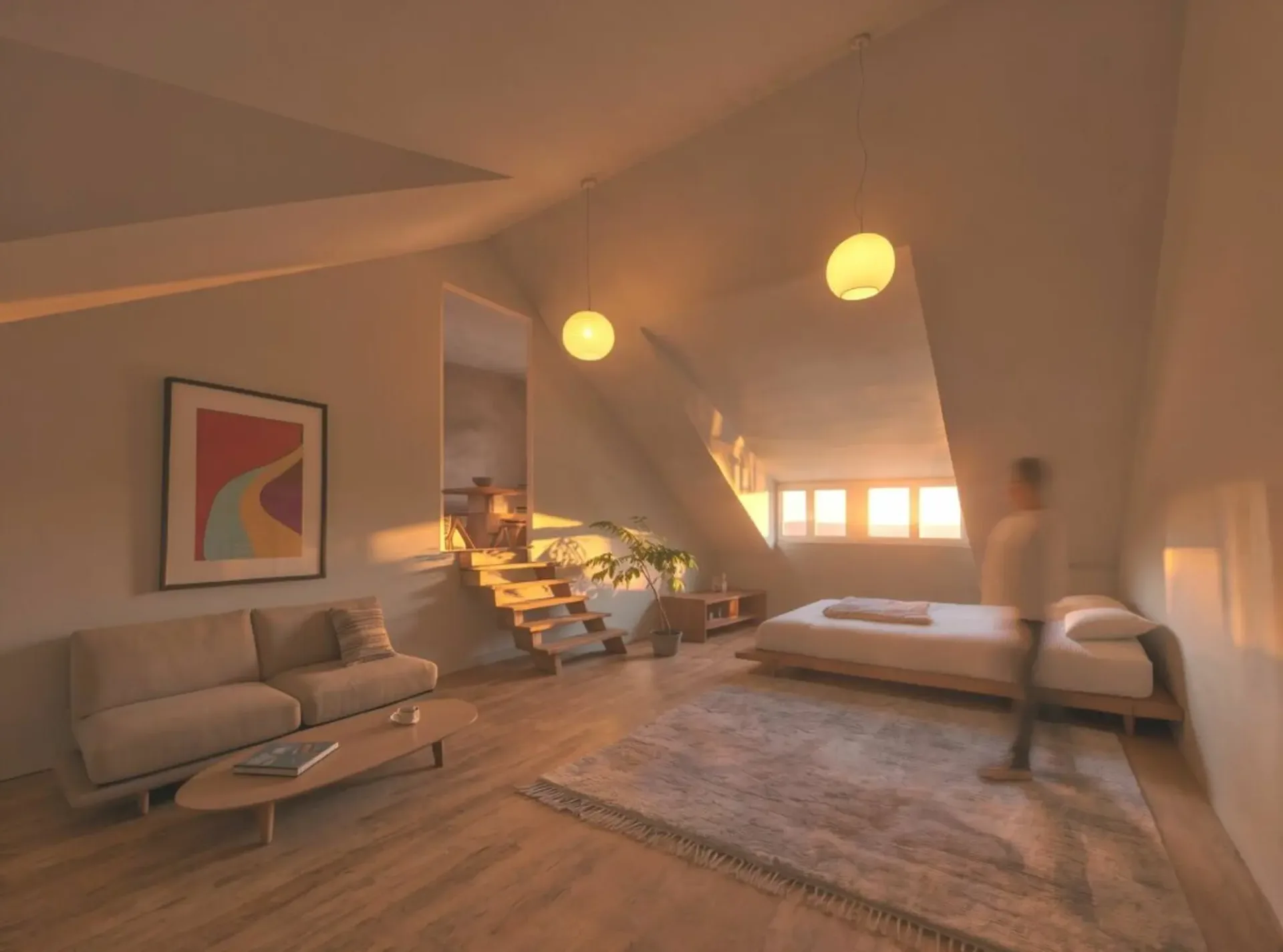 Premium Loft Apartment on 2 Levels in New Building Project - Available for Immediate Occupancy!