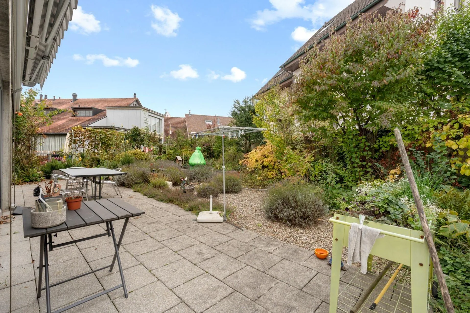 Gartenwohnung nähe Dorfzentrum