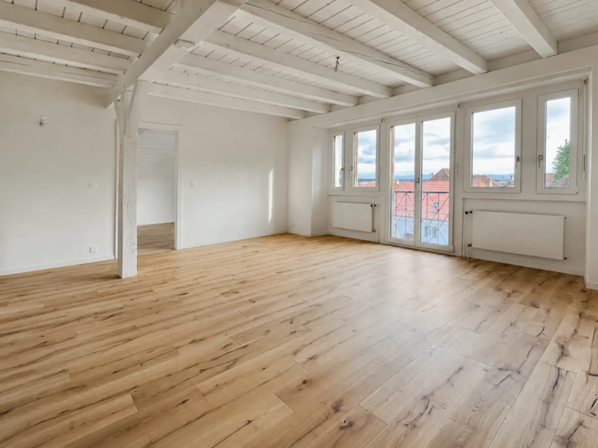 5-room apartment with terrace and garden