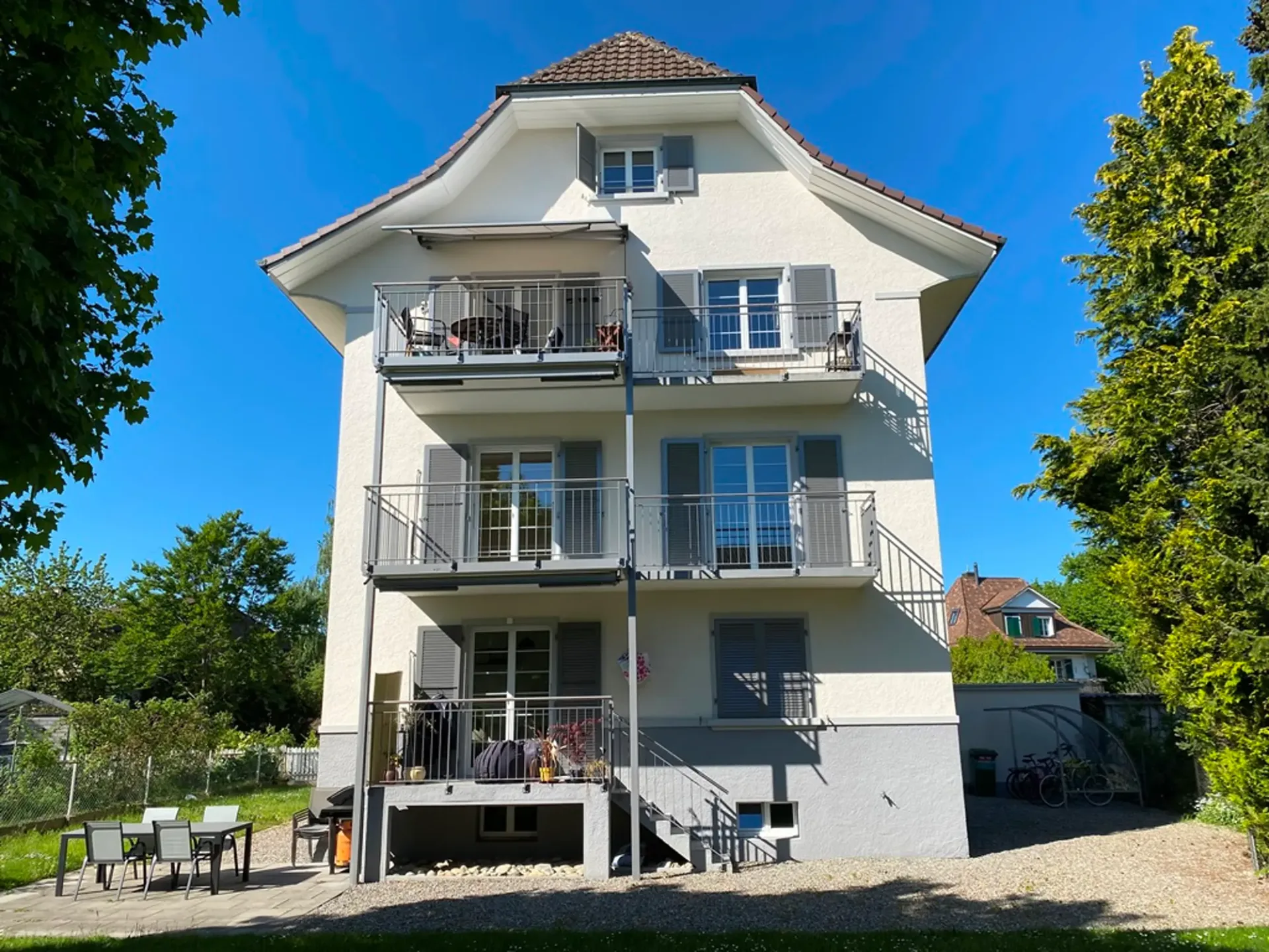 3-Zimmerwohnung, Parterre