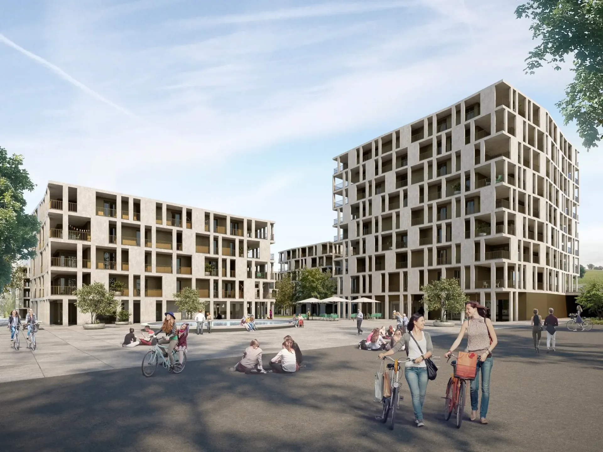 Appartements neufs de 4.5 pièces à La Gotta, Belfaux